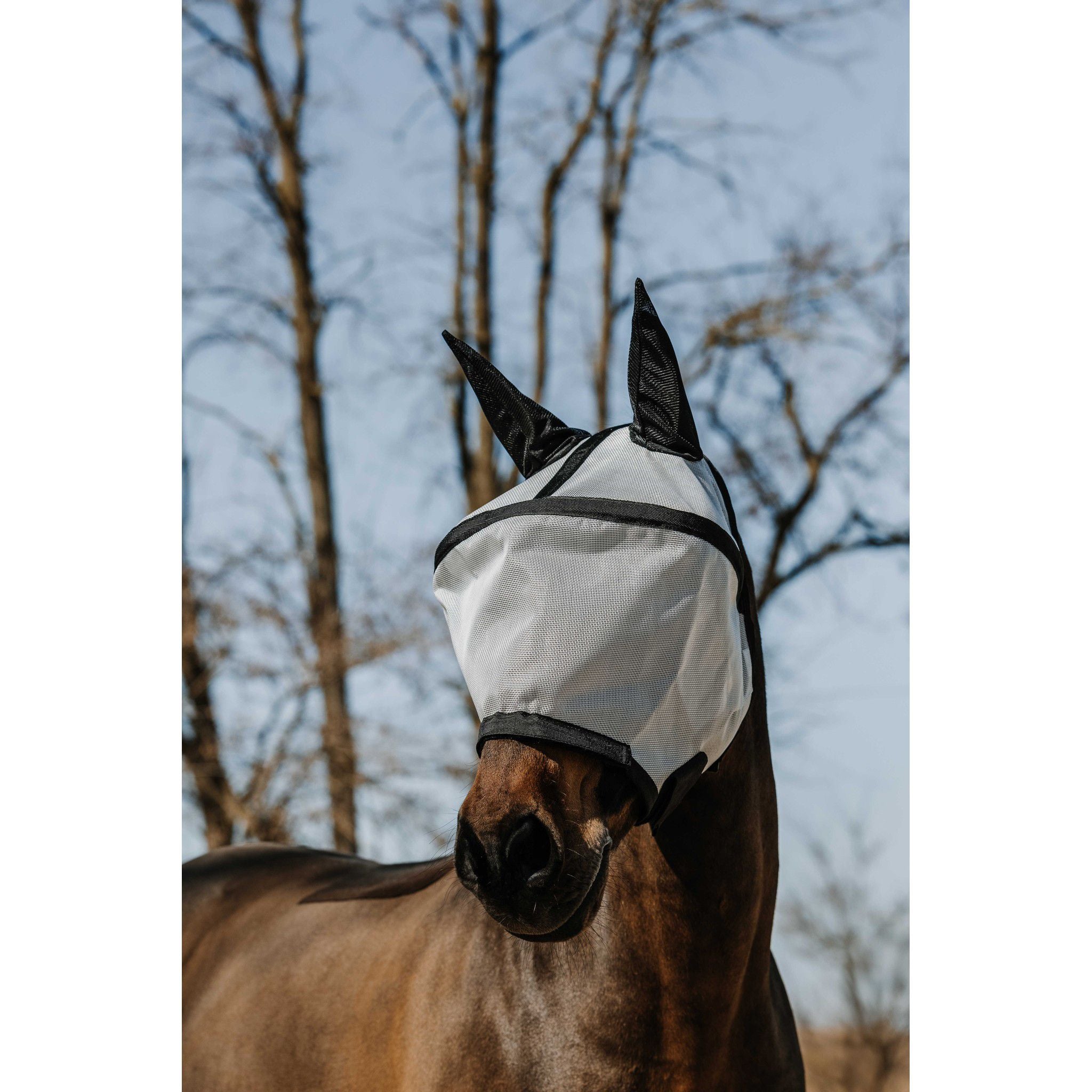 EQUITHÈME Protec UV Protection Fly Mask Silver 306021103