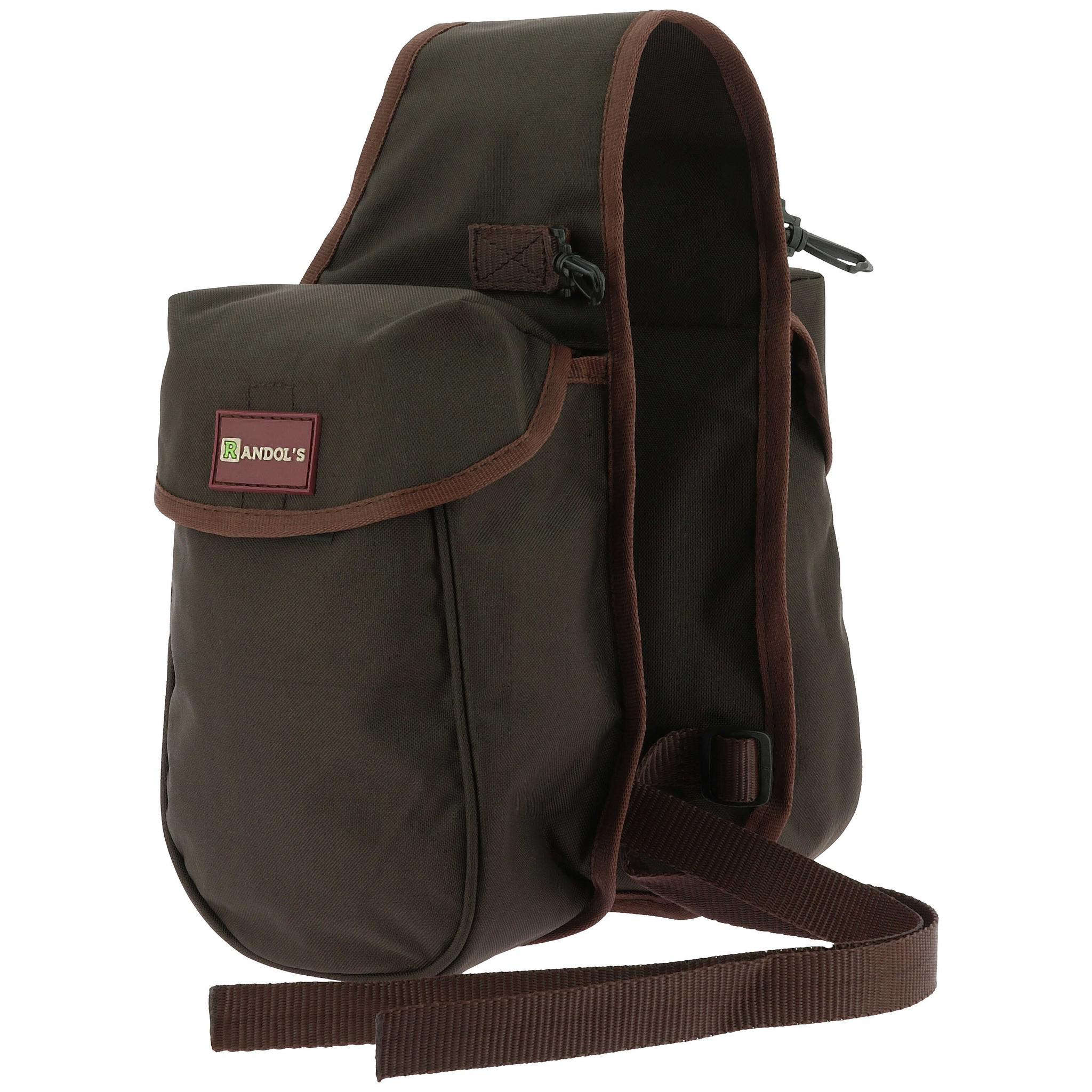 Randol's Double Front Saddlebag Brown 801006004