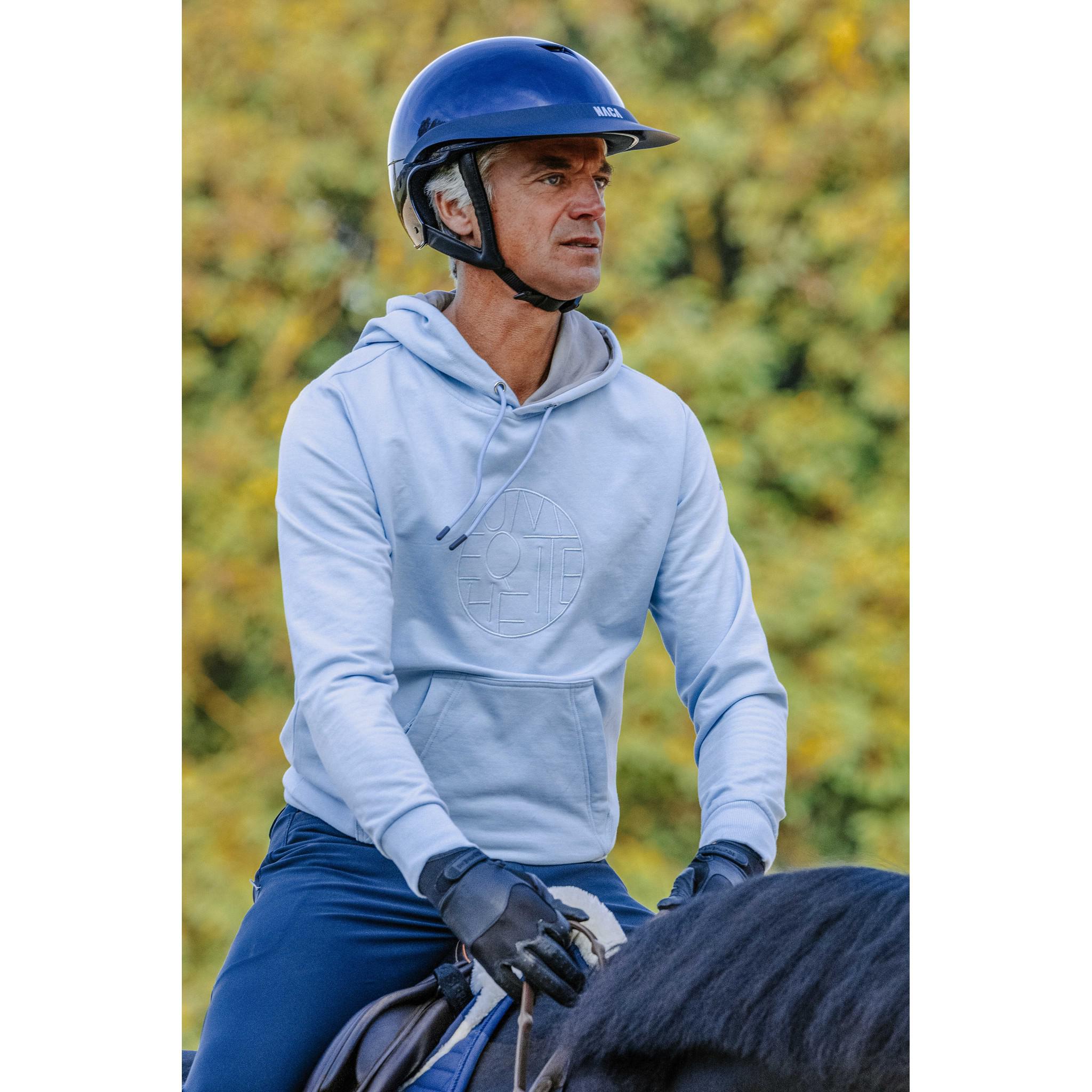 EQUITHÈME Axel Sweatshirt - Adult Blue/light blue 963223122