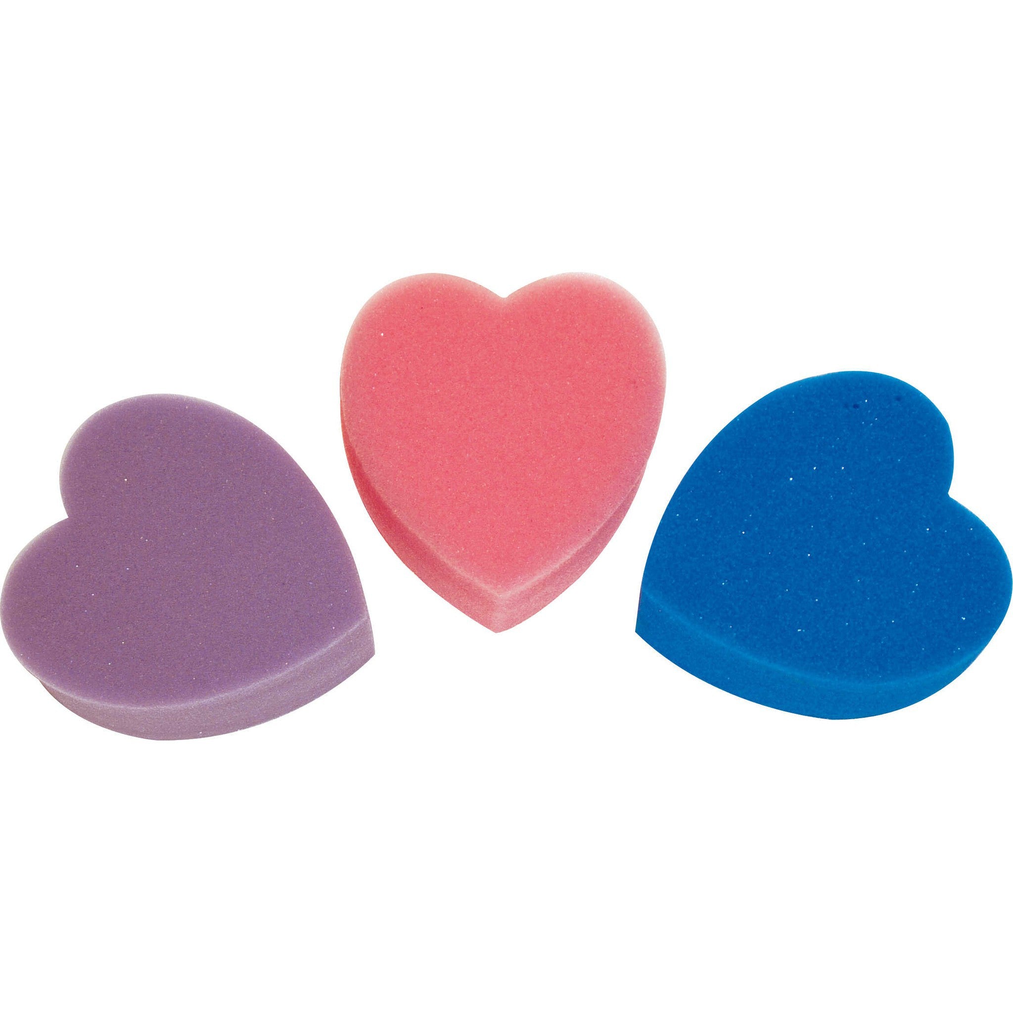 Hippo-Tonic Heart shaped sponge Purple 700187015