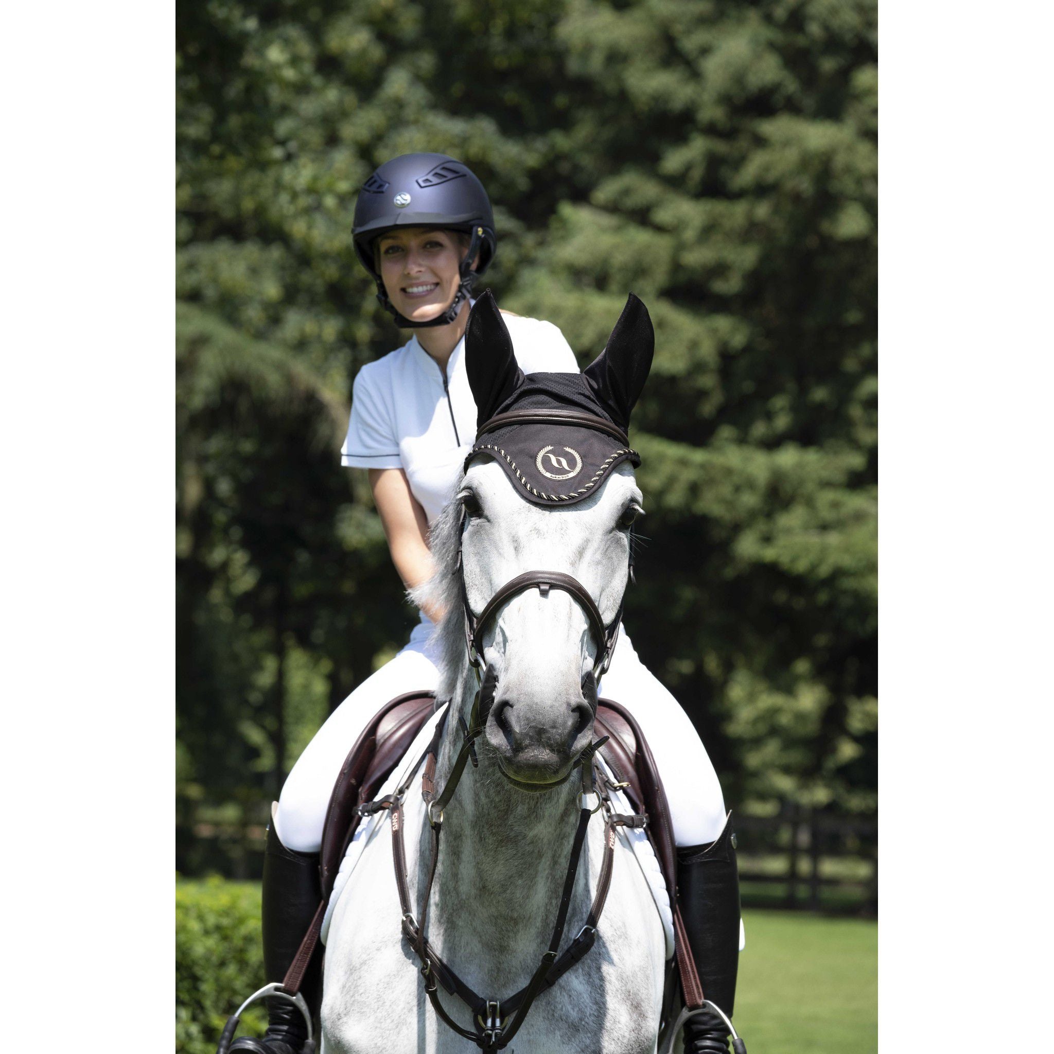 Back on Track Fly mask Black b24020003