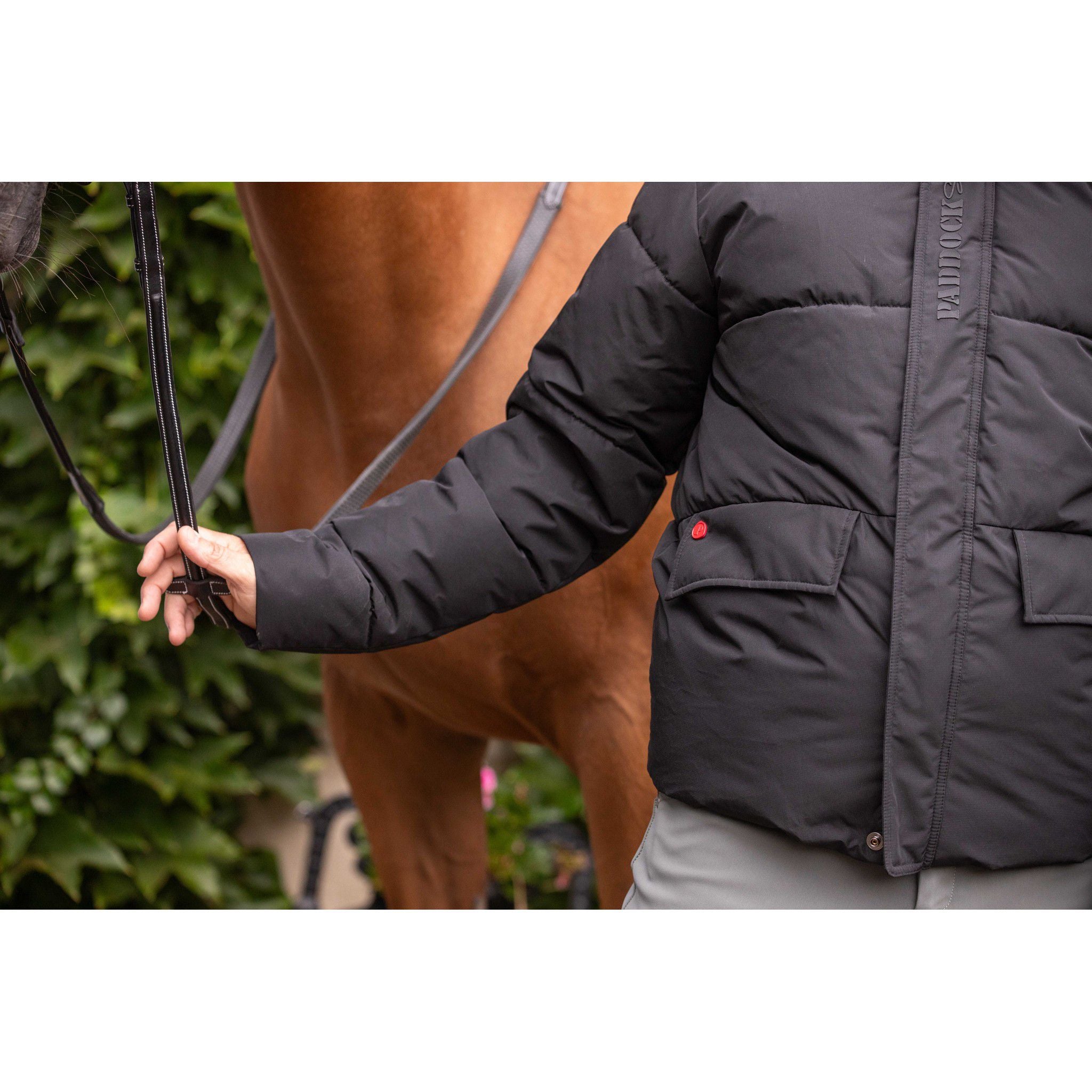 Paddock Sports Auteuil Padded Jacket - Adult Black 978018021