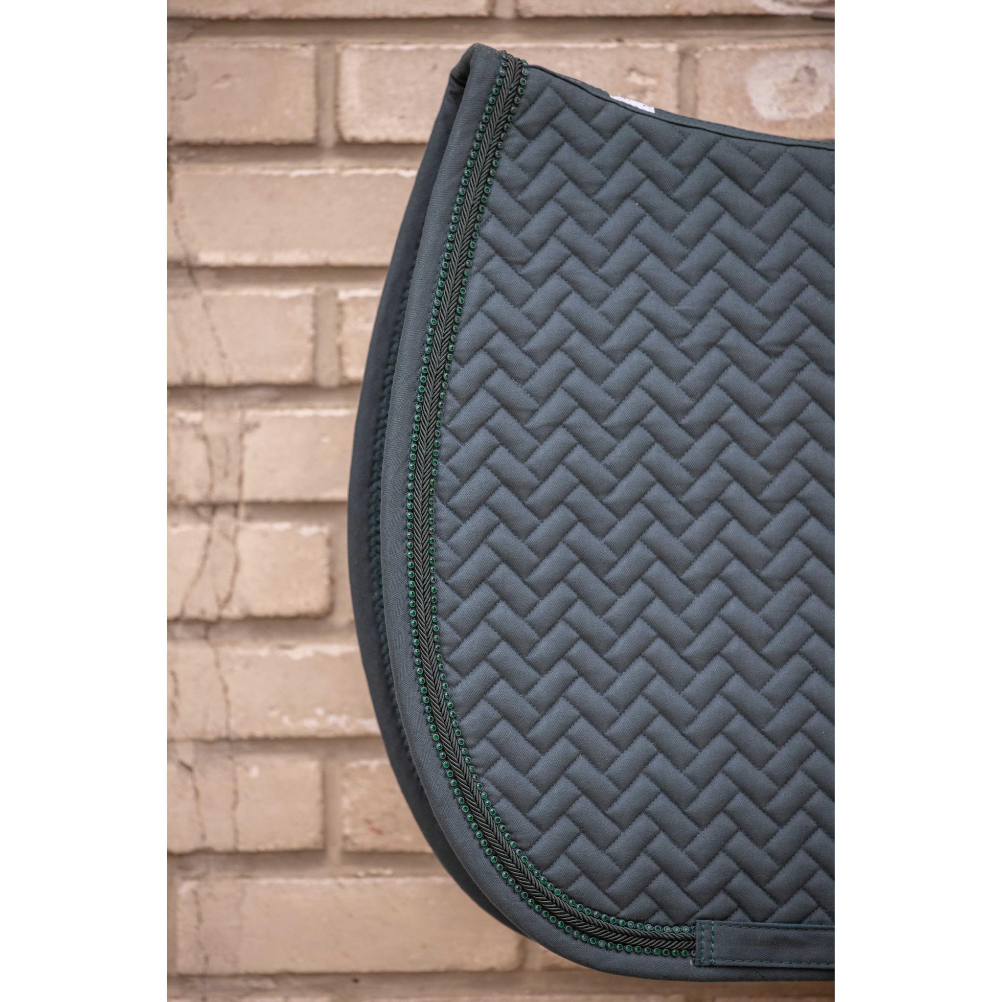 Paddock Sports Poppy Saddle Pad - All purpose Dark green 204843009
