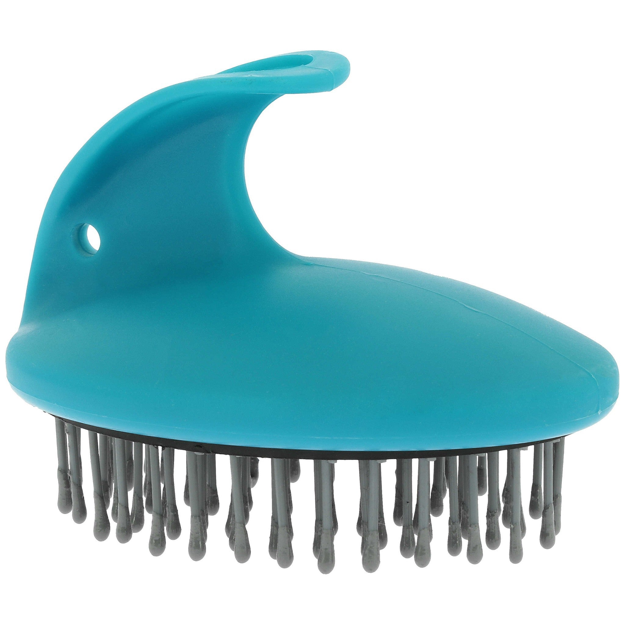 Hippo-Tonic Hard Bristle Massage Brush Turquoise 700105017