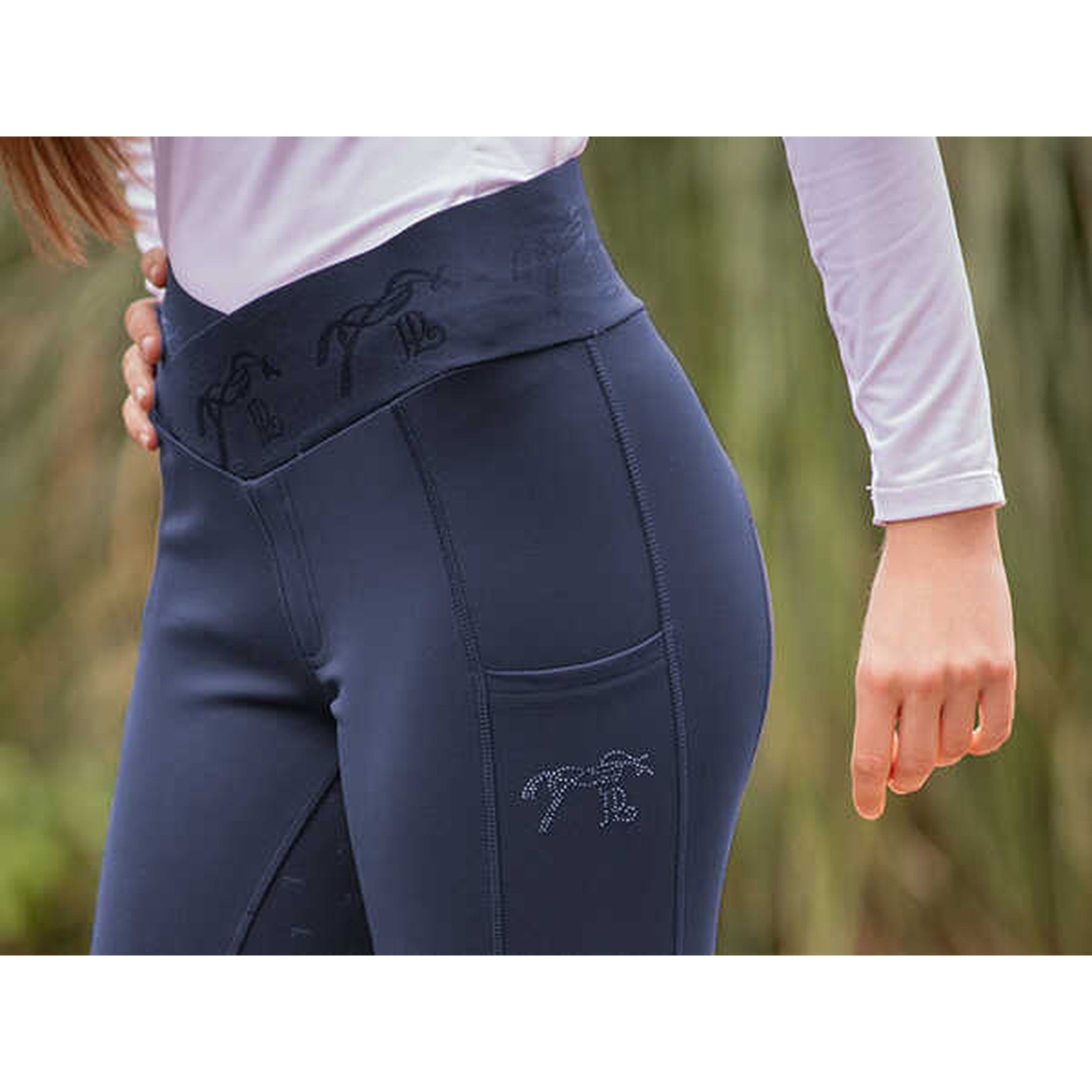 Pénélope Anaé Leggings - Ladies Navy blue 979934634