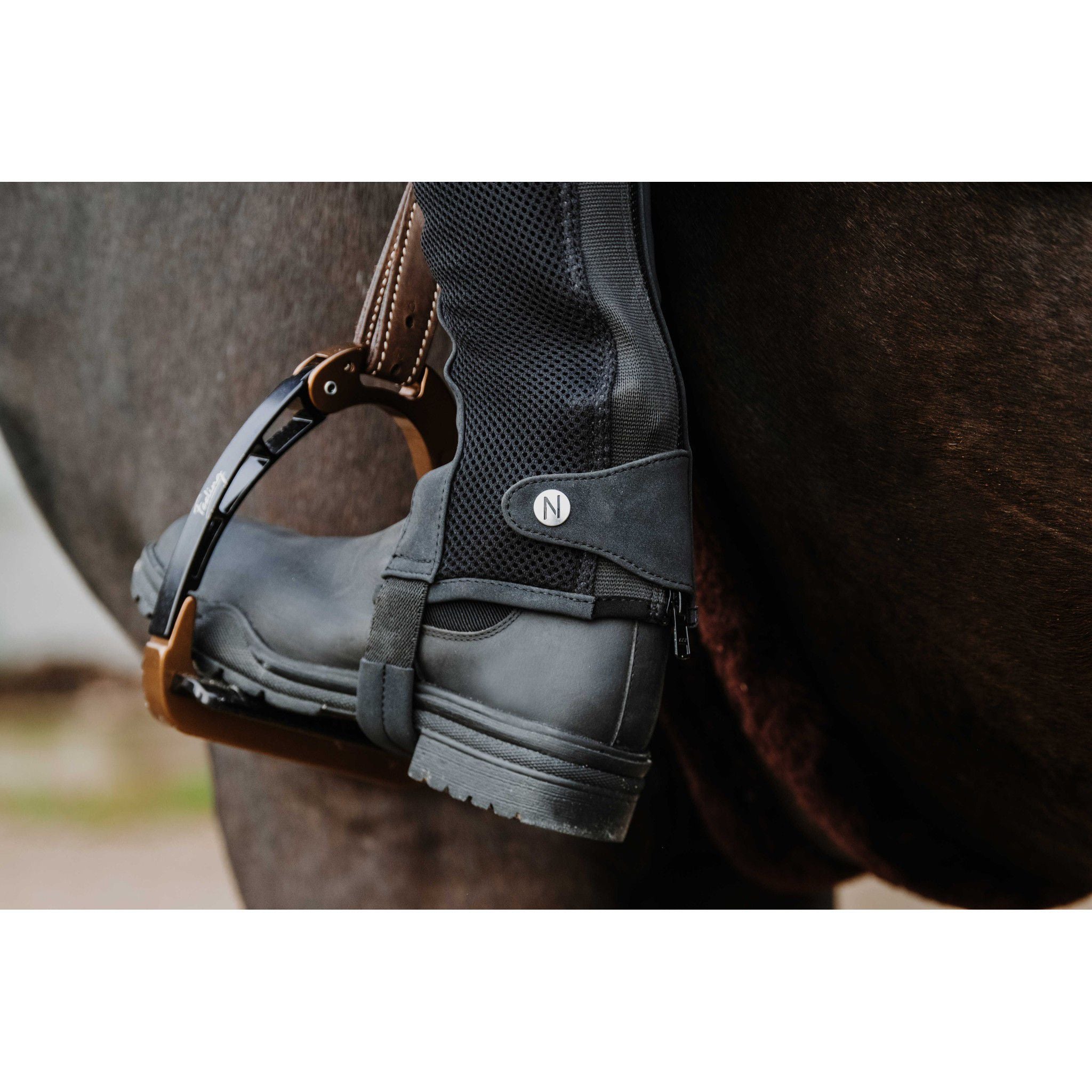 Norton Airflow Half-Chaps - Adult Black 913002202