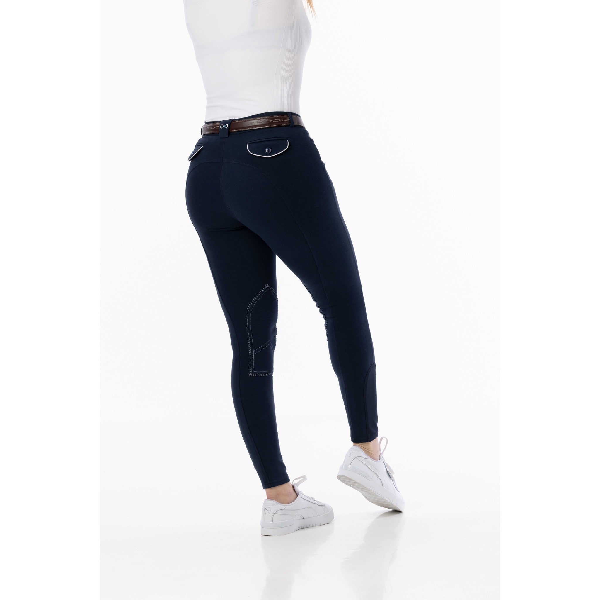 Riding World Alexandrie Breeches - Ladies Navy blue 989412736