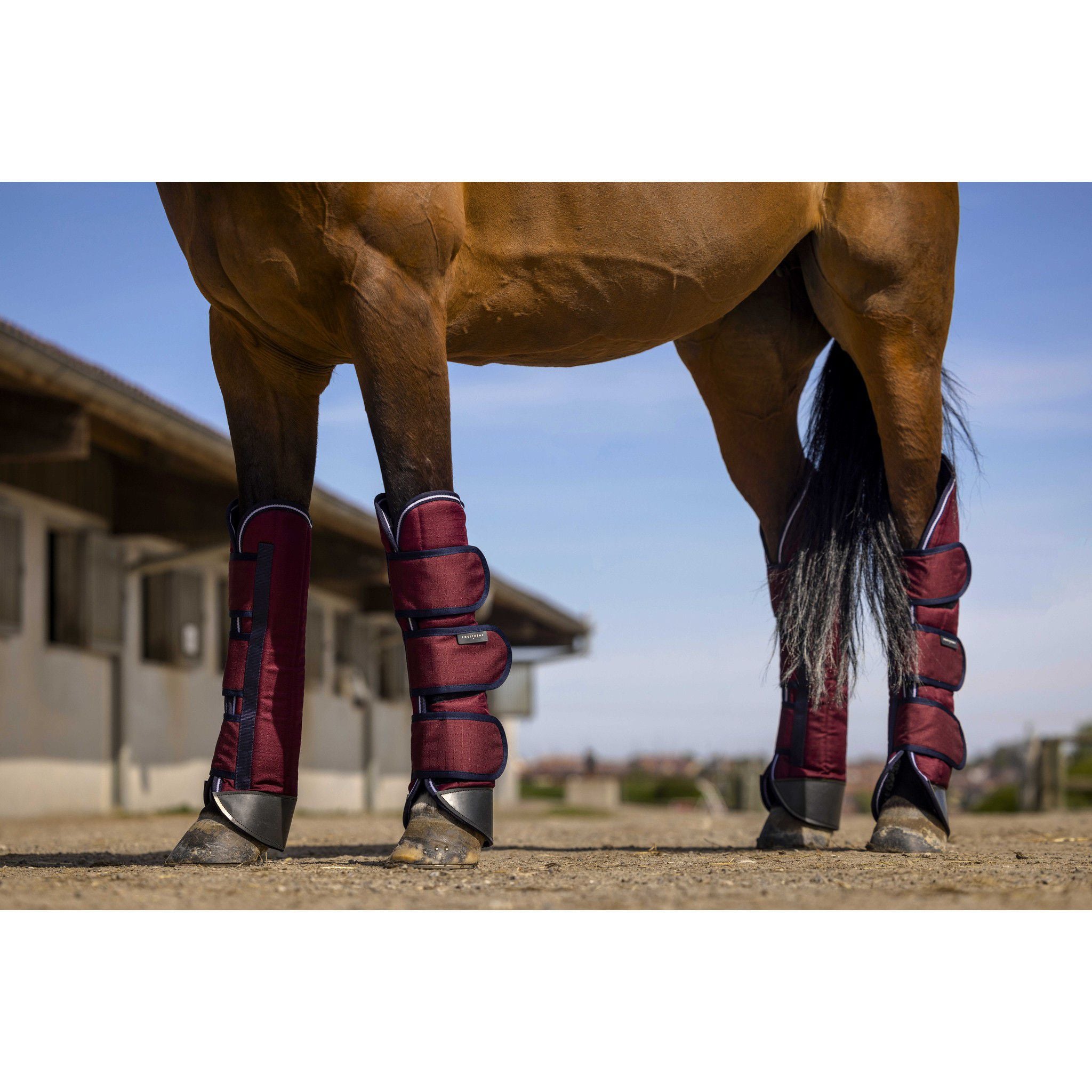EQUITHÈME 1200 D Renforcé Shipping Burgundy 402086033