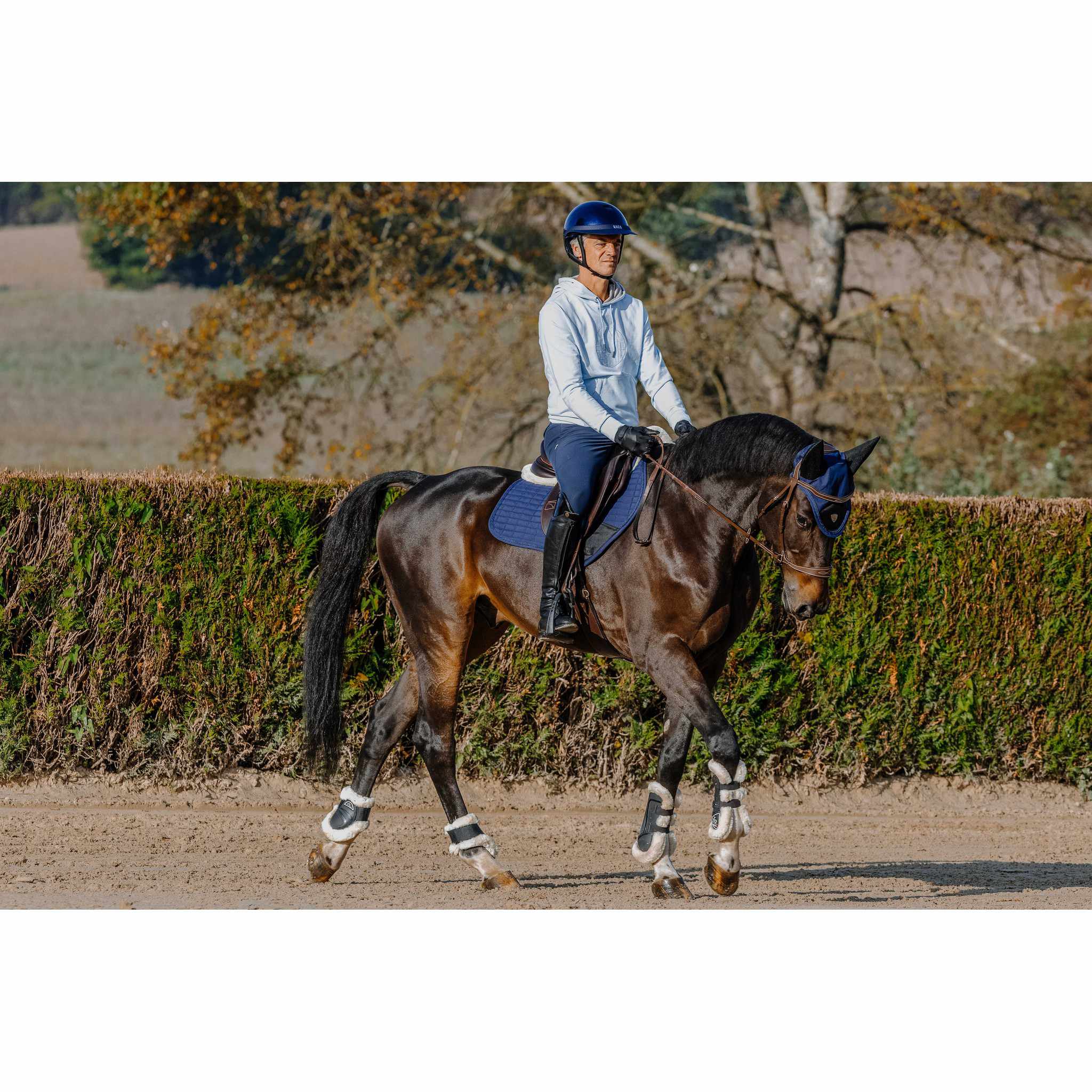 EQUITHÈME Axel Sweatshirt - Adult Blue/light blue 963223122