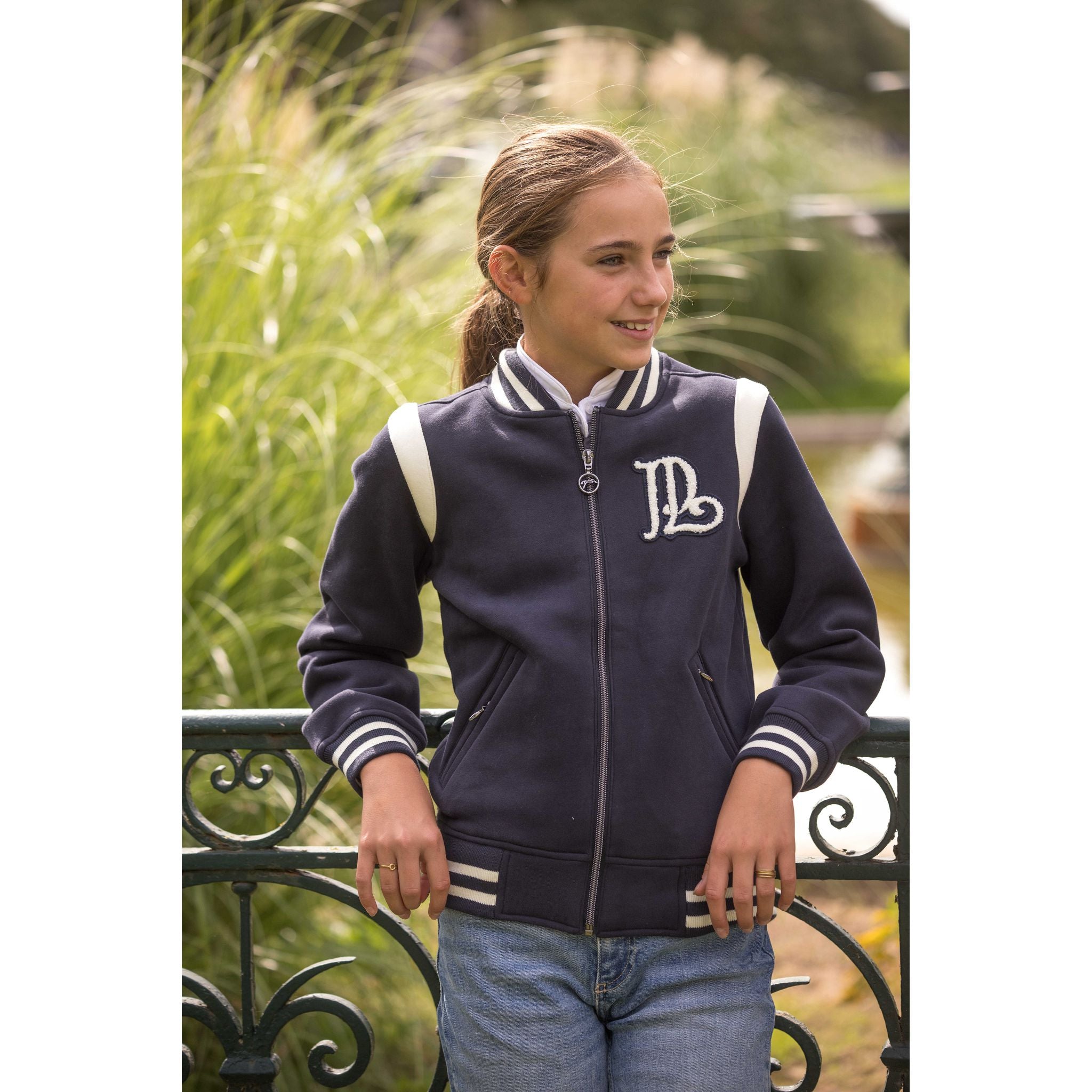Penelope University Sweatshirt - Women's Navy/white - 963335750_ambi_6