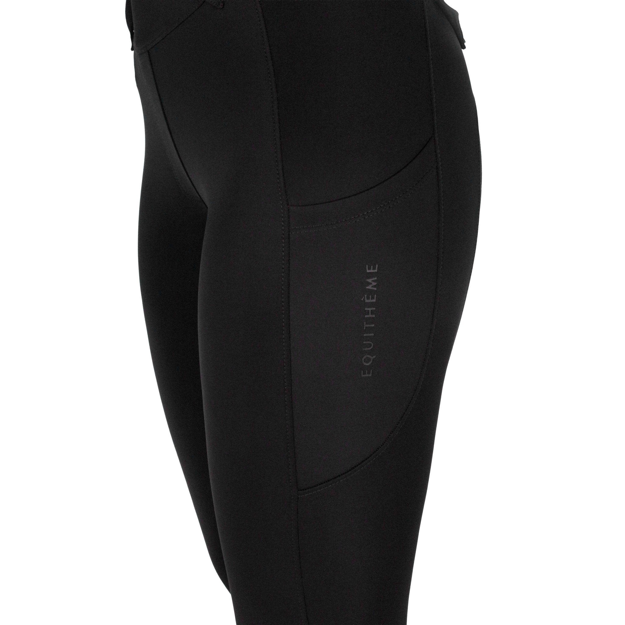EQUITHÈME Alizé Full-Seat Leggings - Ladies Black 979167236