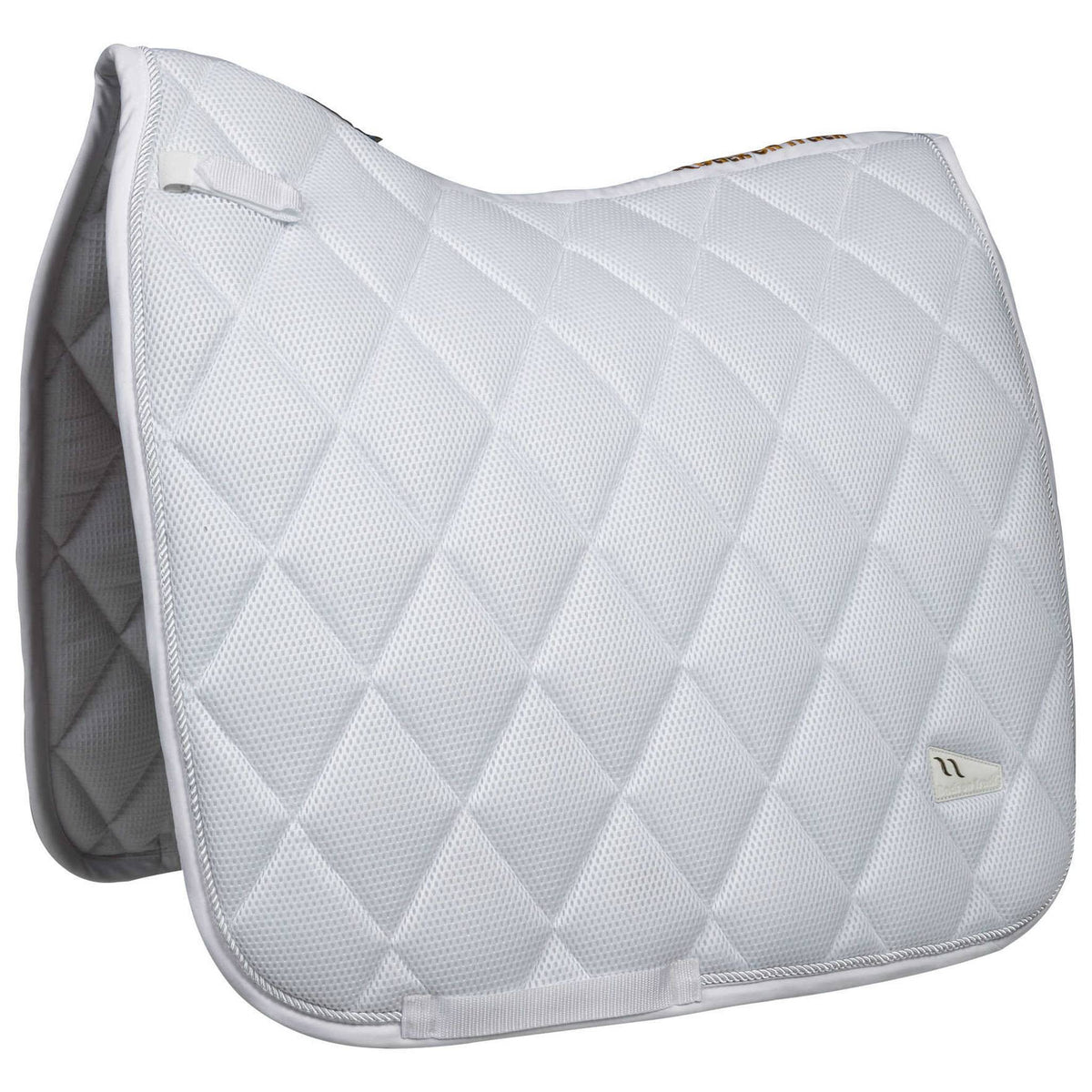 BACK ON TRACK Airflow Dressage Saddle Pad - White - b24127003_packshot_2