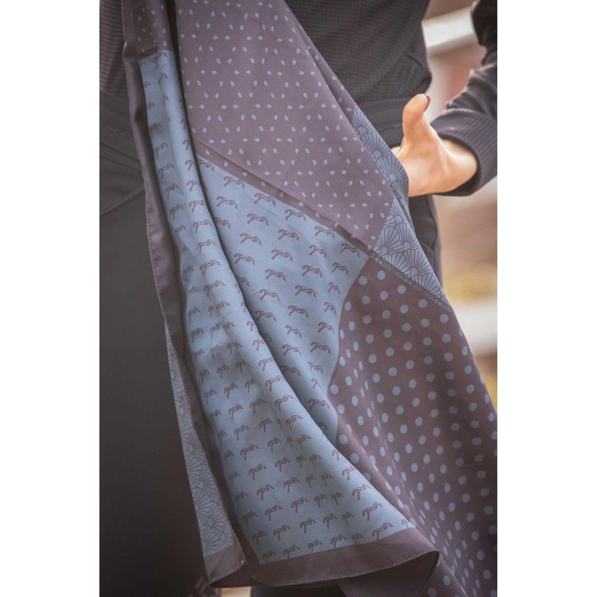 Pénélope Mya Scarf Peacock blue/black 985854002