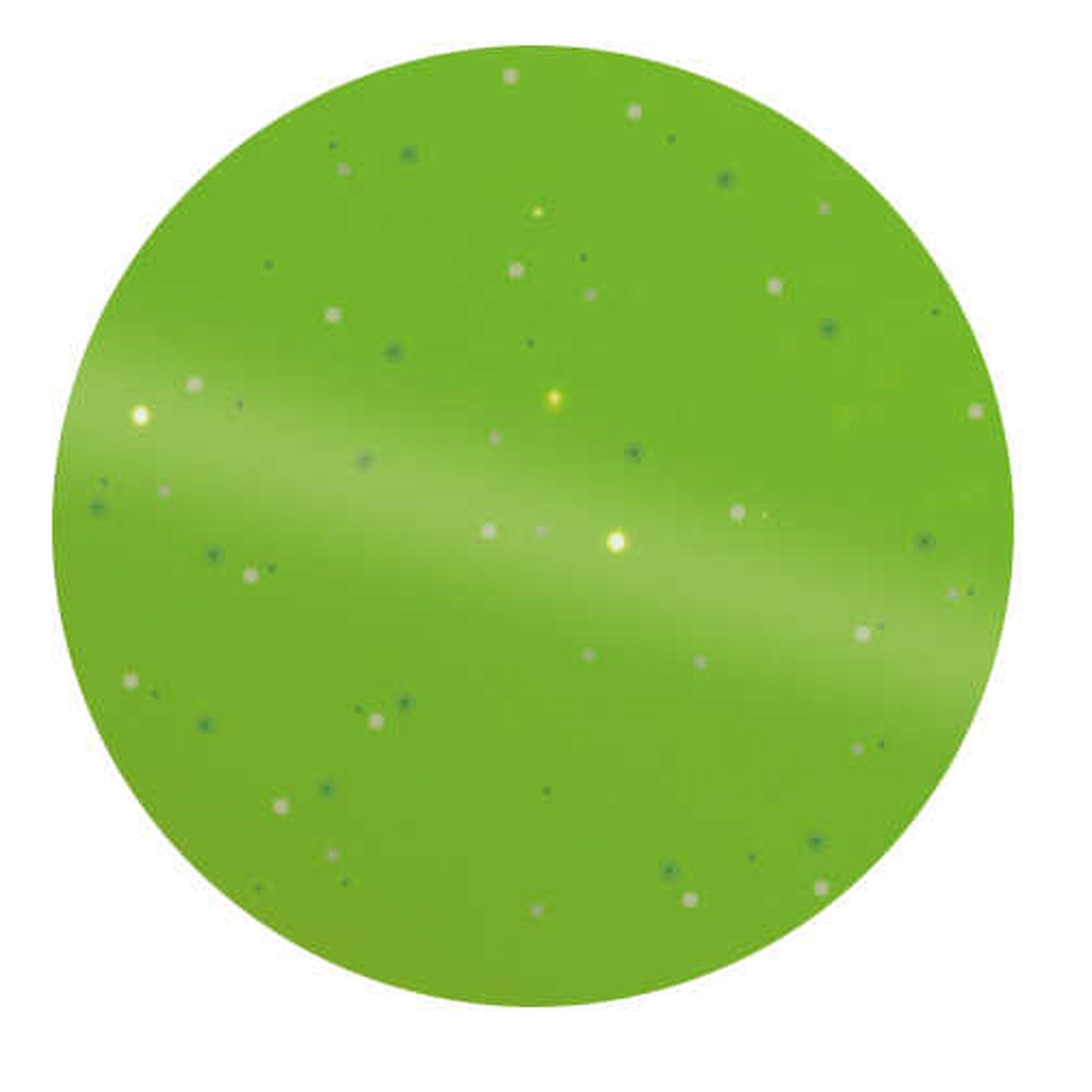 Hippo-Tonic Round metallic neon fluo glitter curry comb Green 700032008
