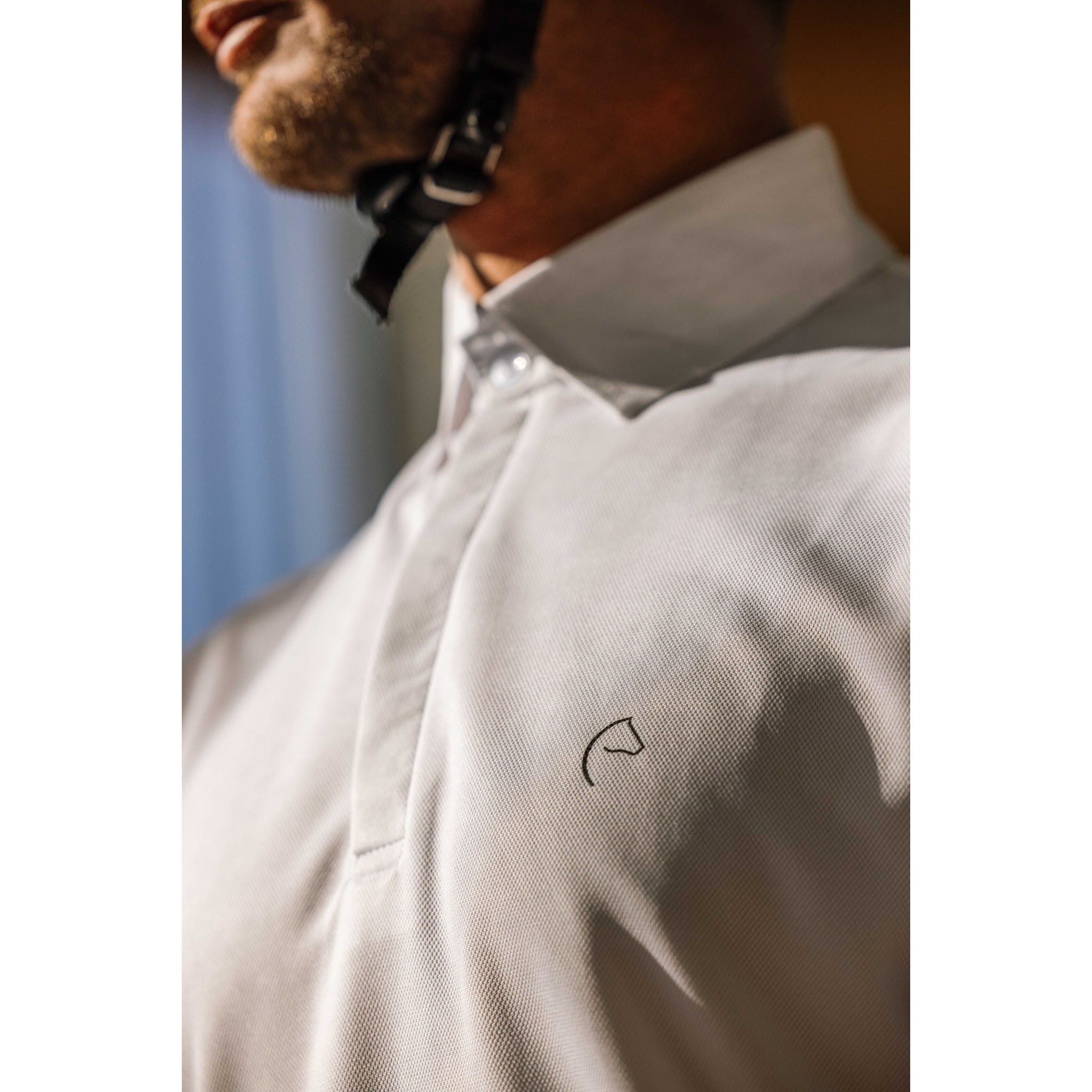 EQUITHÈME Edy Show Polo Shirt - Men White 962095013