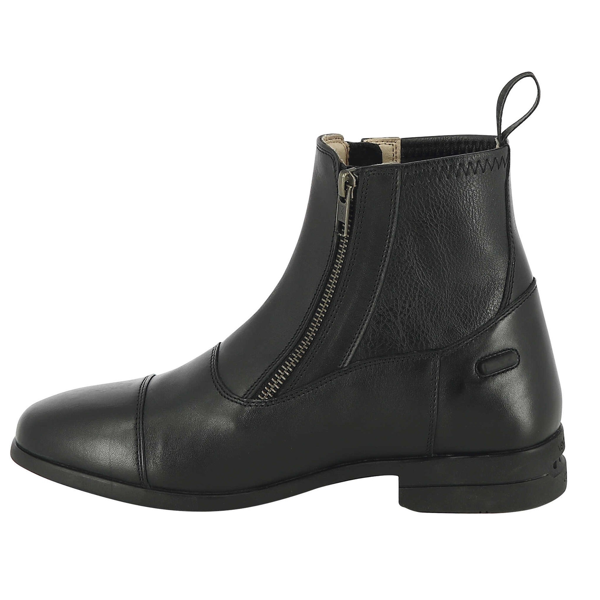 EQUITHÈME Double Zip Boots Black 914032239