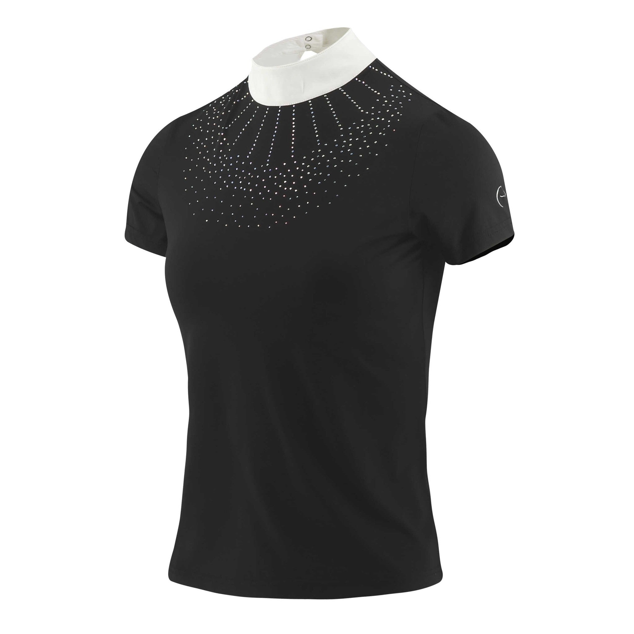EQUITHÈME London Show Polo shirt - Ladies - Black - 962077021_packshot_2
