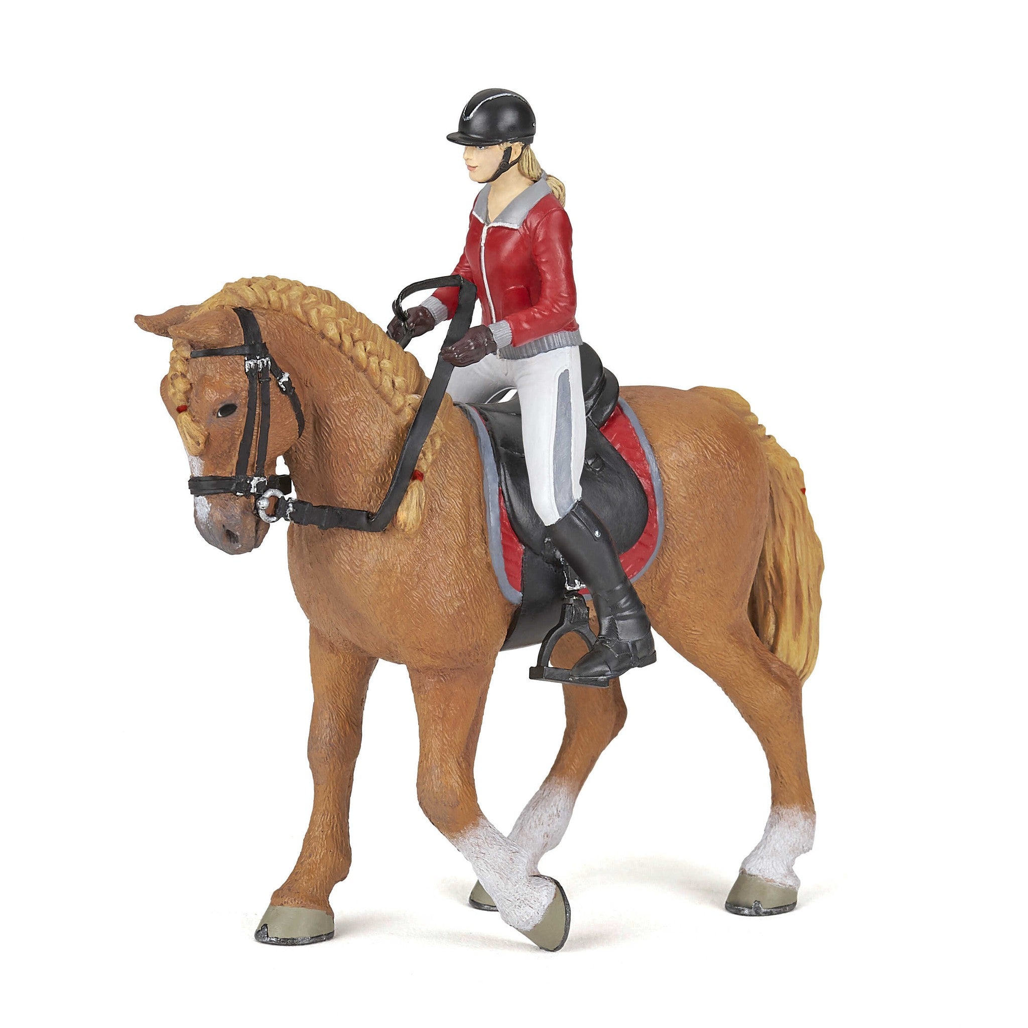 Papo Trail Riding Horse and Rider Set - 905051564_packshot_1