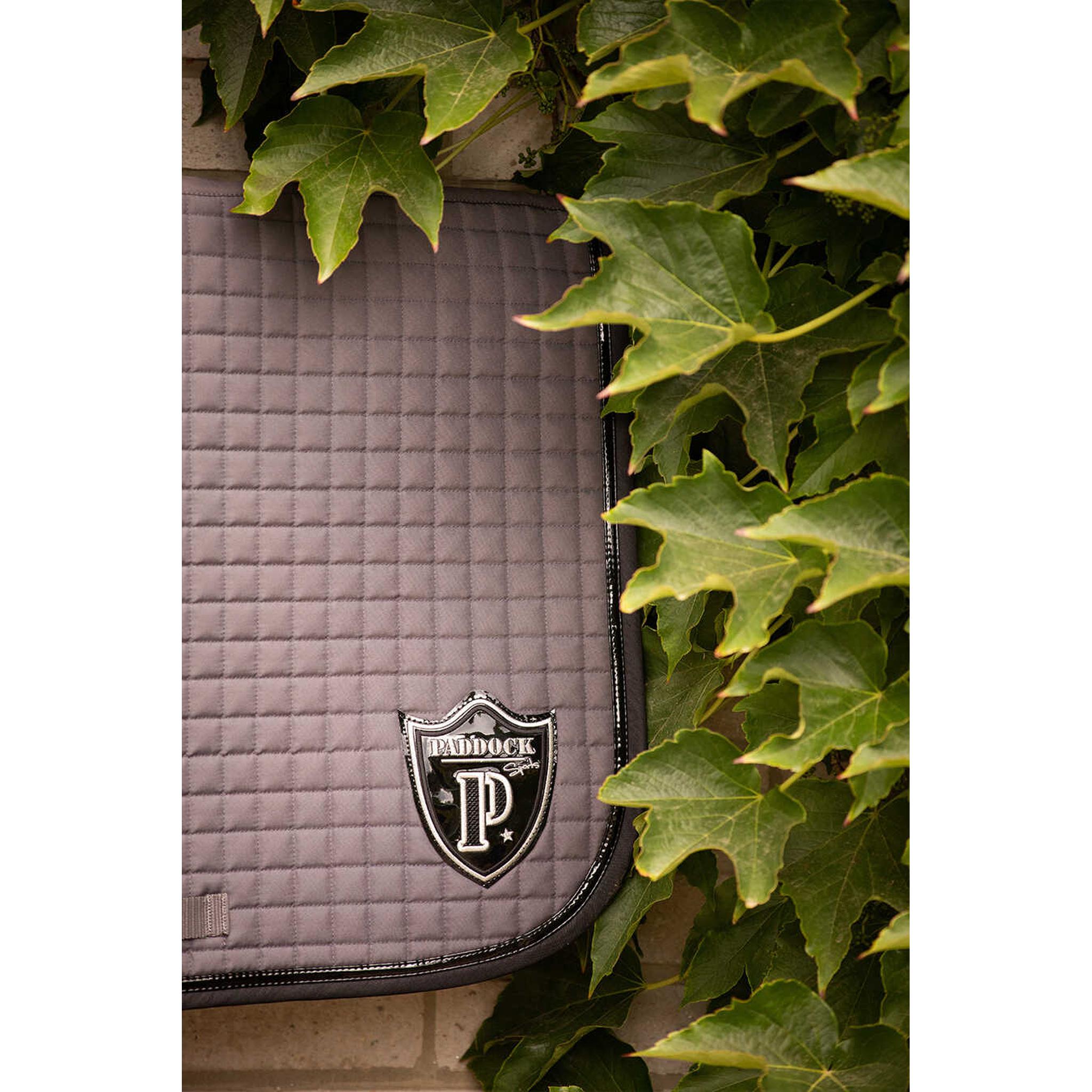 Paddock Sports American Dressage Saddle Pad Grey - 204745031_ambi_3