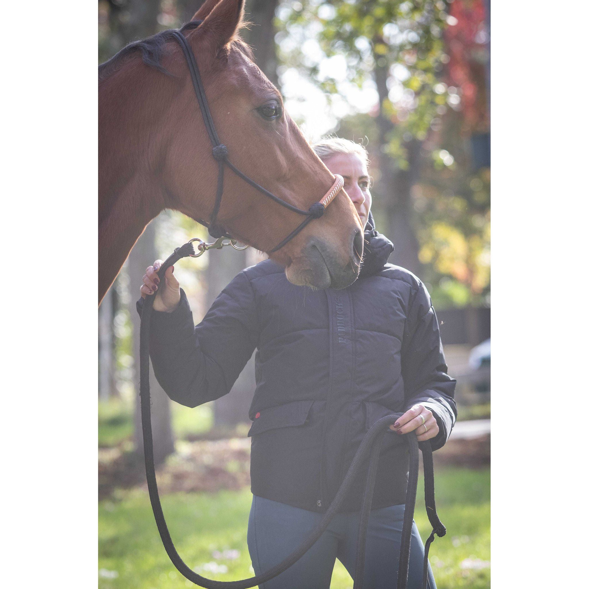 Paddock Sports Auteuil Padded Jacket - Adult Black 978018021