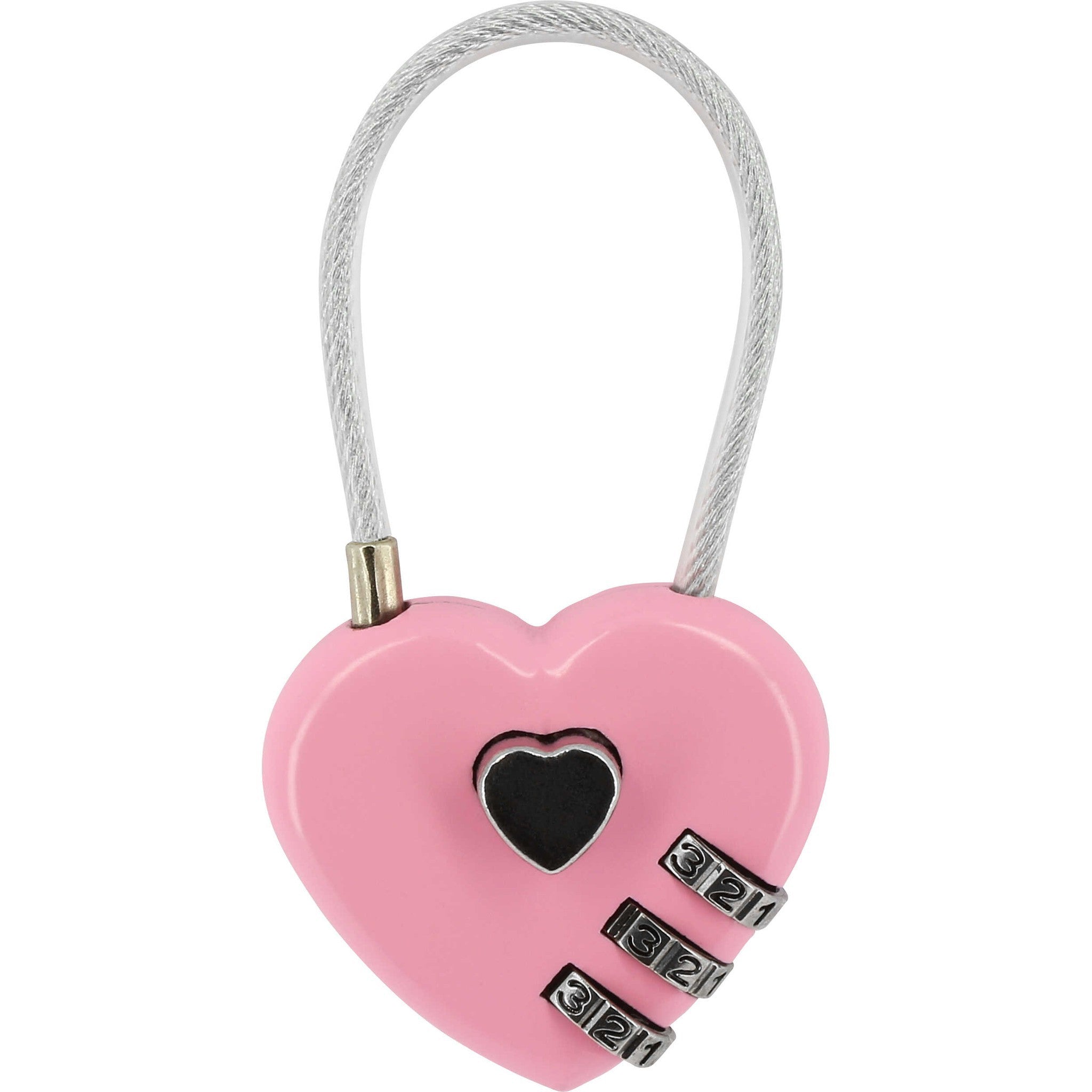 Hippo-Tonic Heart Padlock Pink 700045013