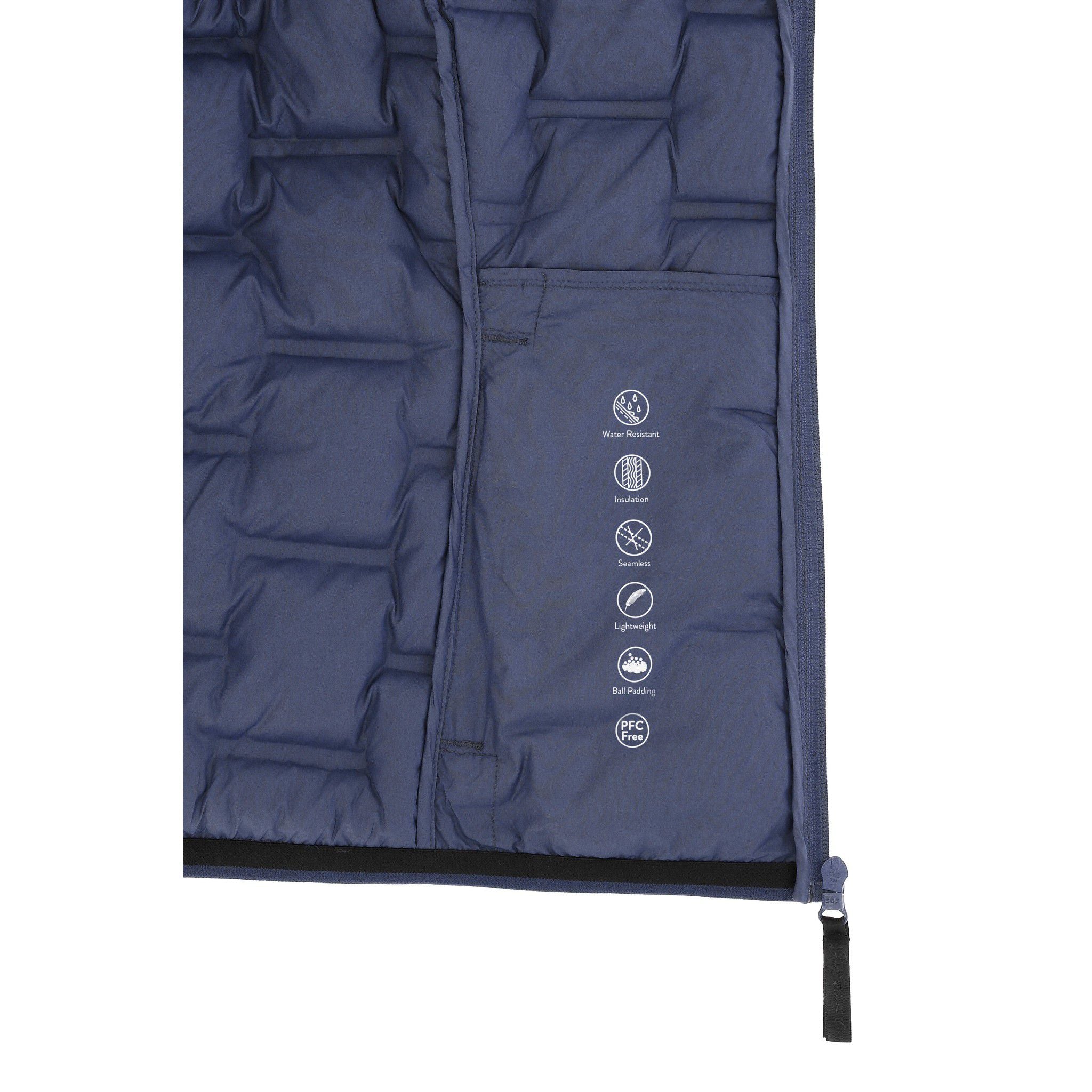 Je t'aime EQUITHÈME Aurore Vest - Ladies Blue/grey 978088192