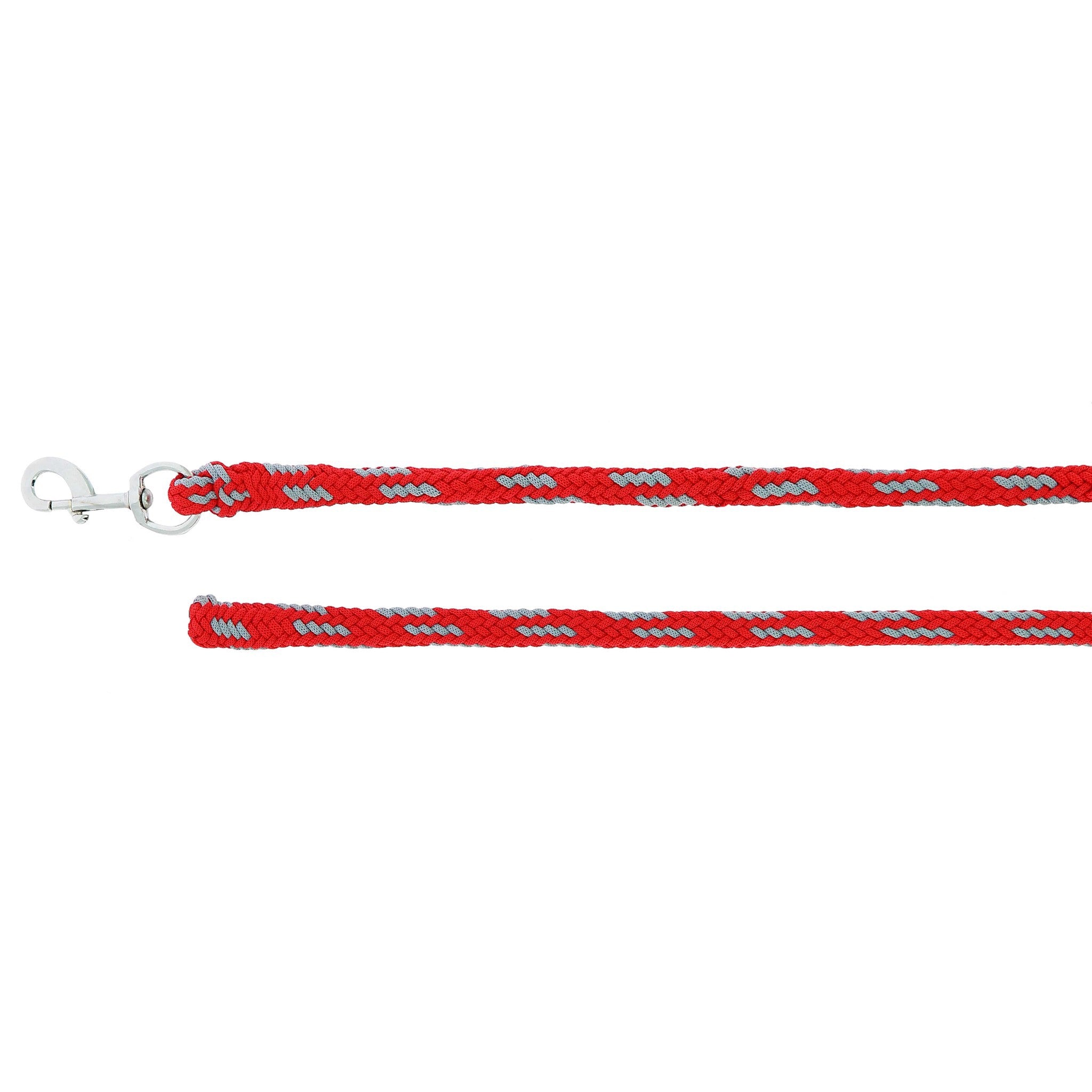 Norton synthetic sheepskin lead rope Red/grey 520016031