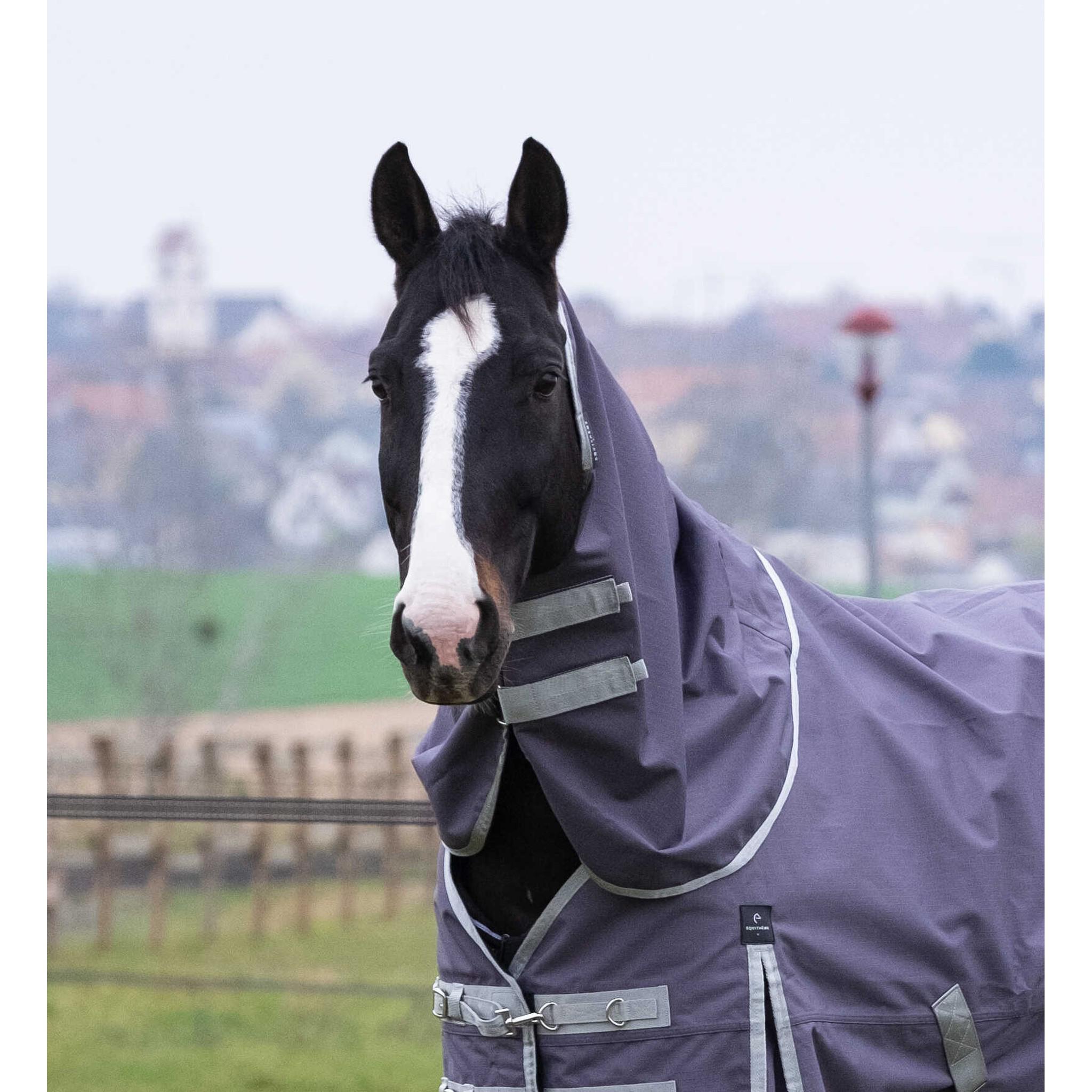 EQUITHÈME Tyrex 1200D Recycled neck cover Taupe 400763003