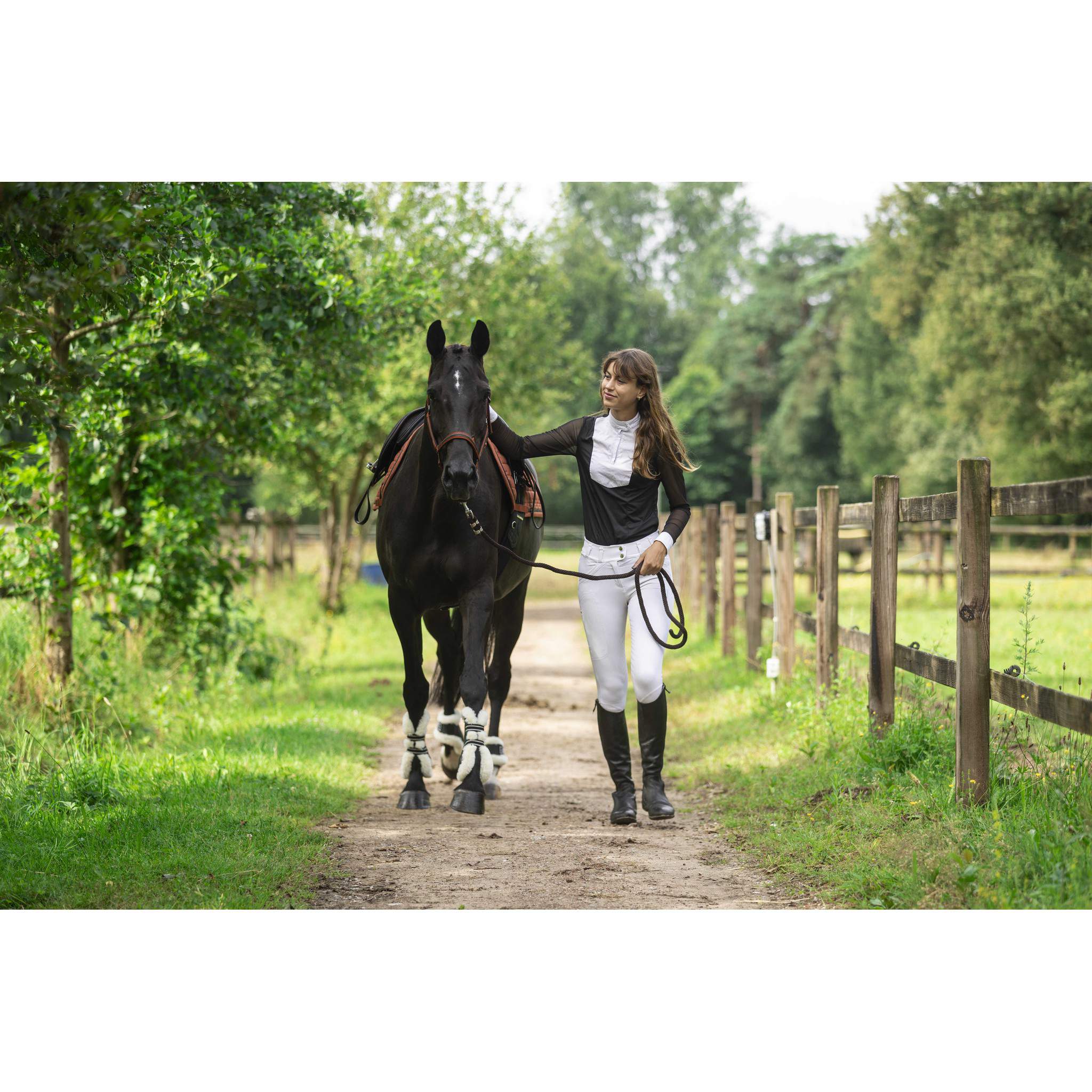 Lami-Cell Comfort Bamboo Tendon Boots Black 550142102