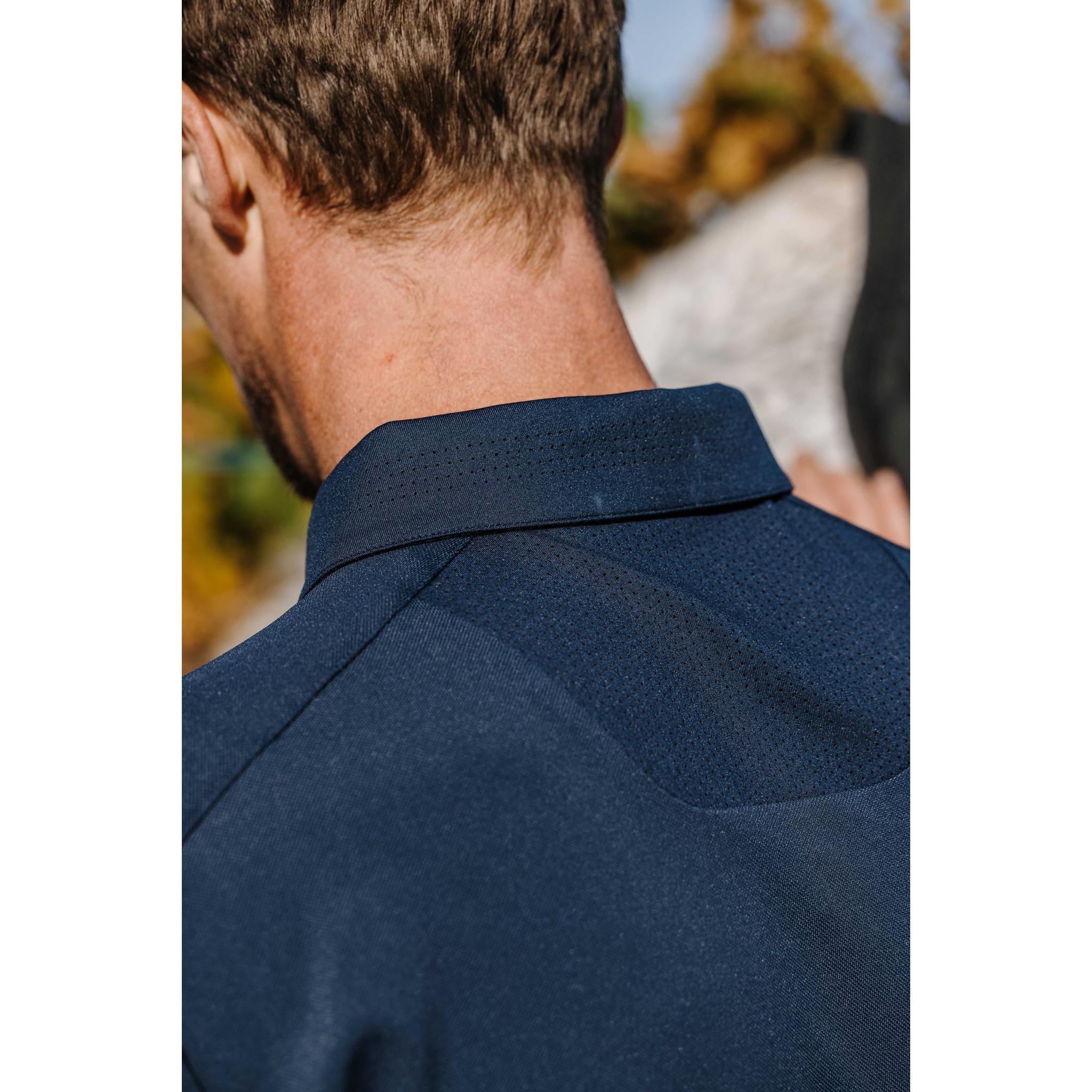 EQUITHÈME Eric Polo Shirt - Men Navy blue 962088073