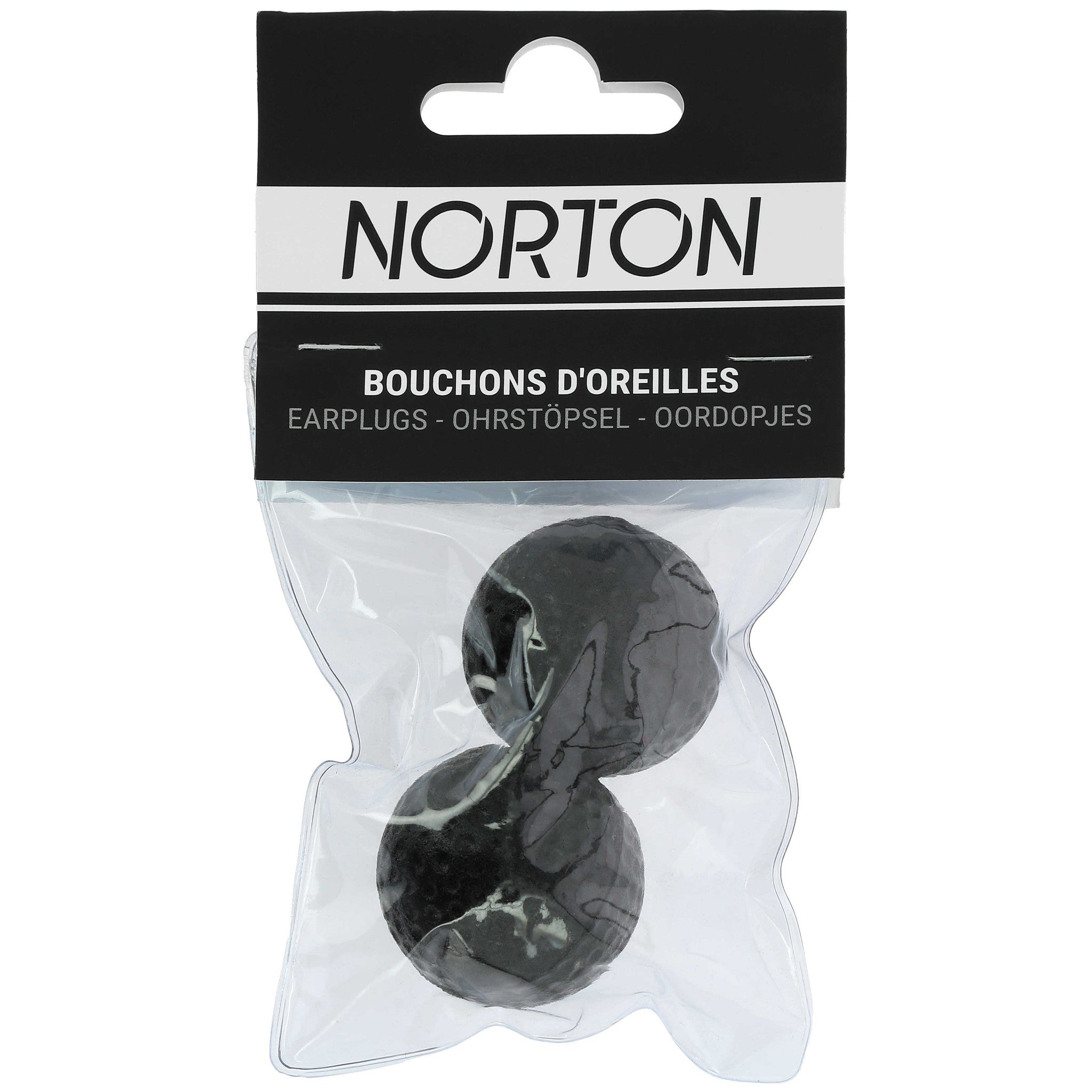 Norton Ear Plugs Black 306000002