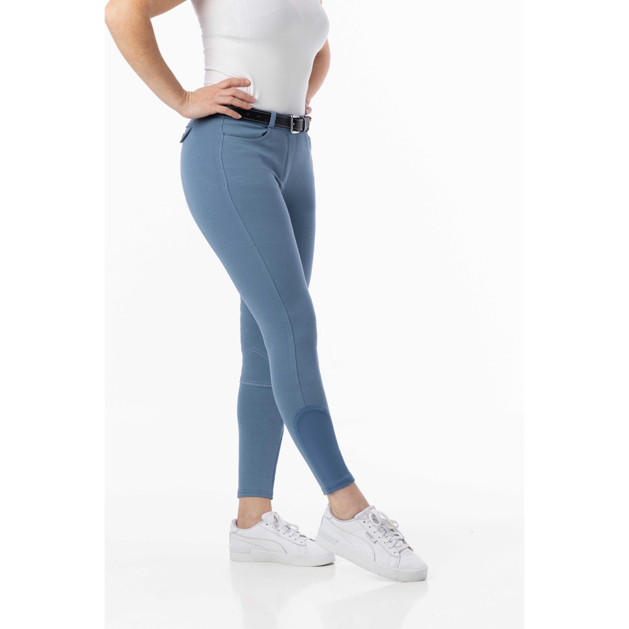 Riding World Alexandrie Breeches - Ladies Blue 989412636