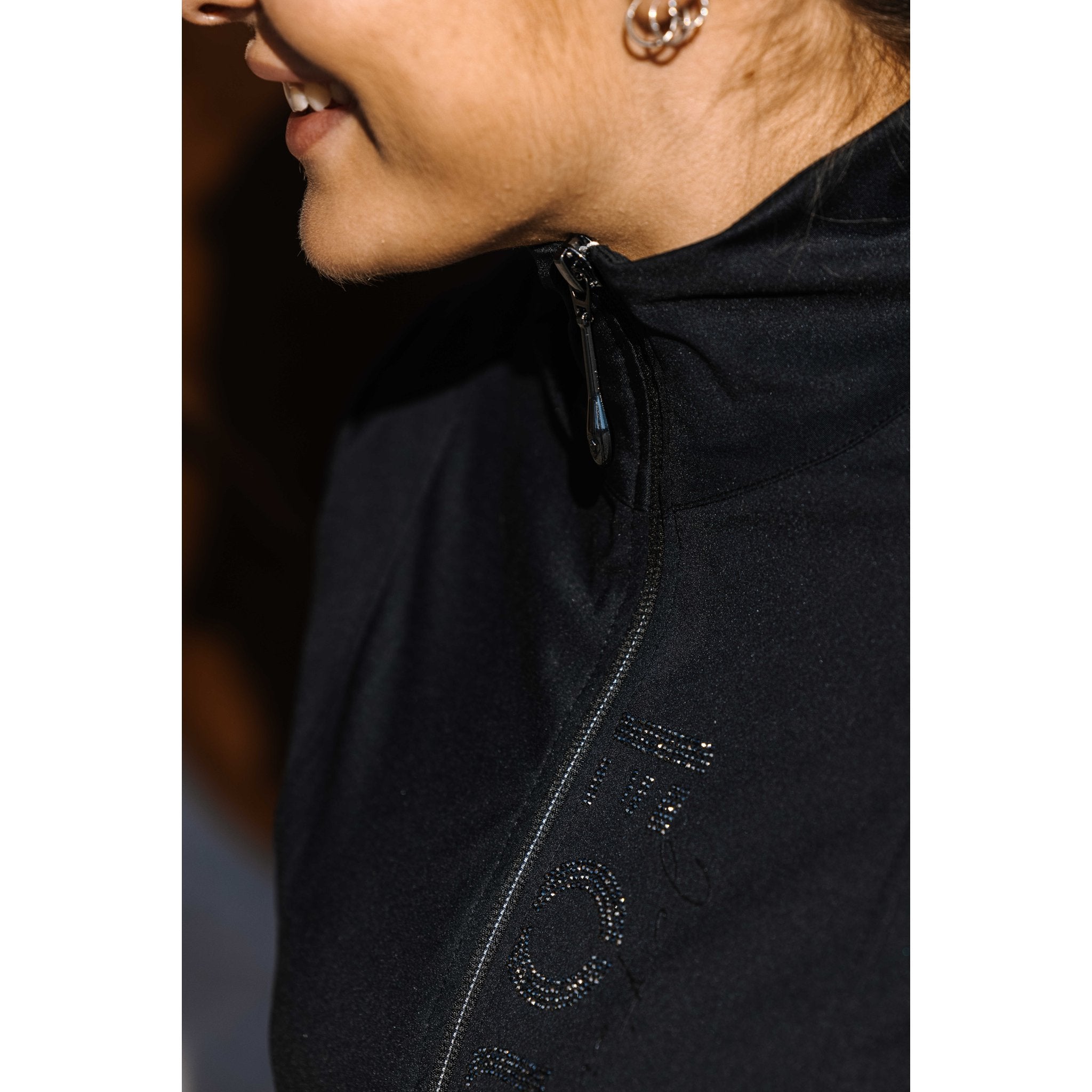 EQUITHÈME Charlène Je t'aime Jacket - Women - Dark grey - 978595312_ambi_10