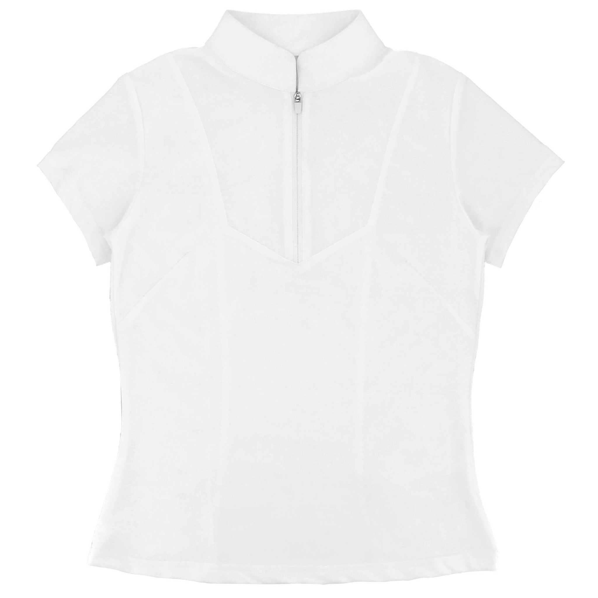 EQUITHÈME Tokyo Show Polo Shirt - Ladies White 962117011