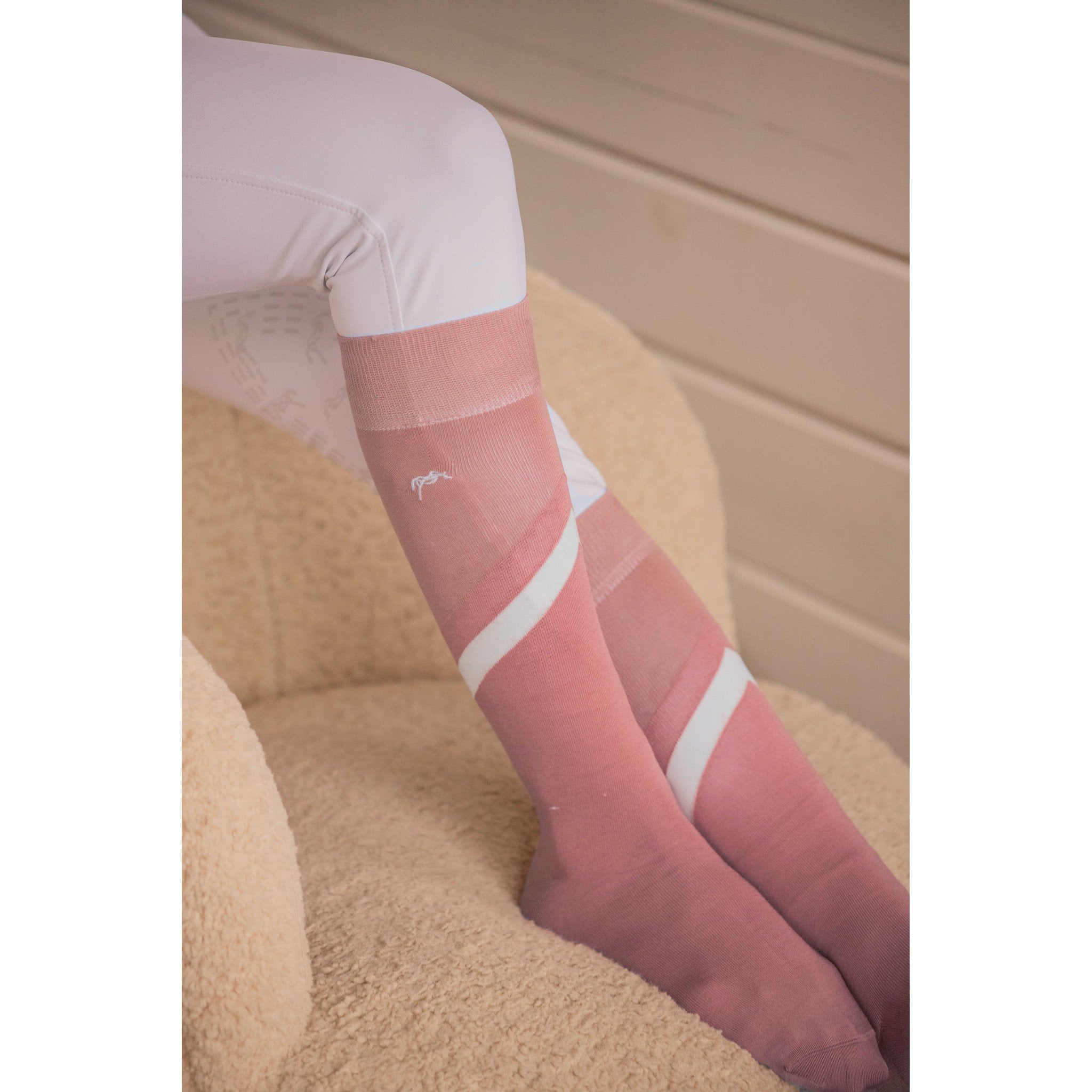 Pénélope Fun Socks Pink/white 986806132