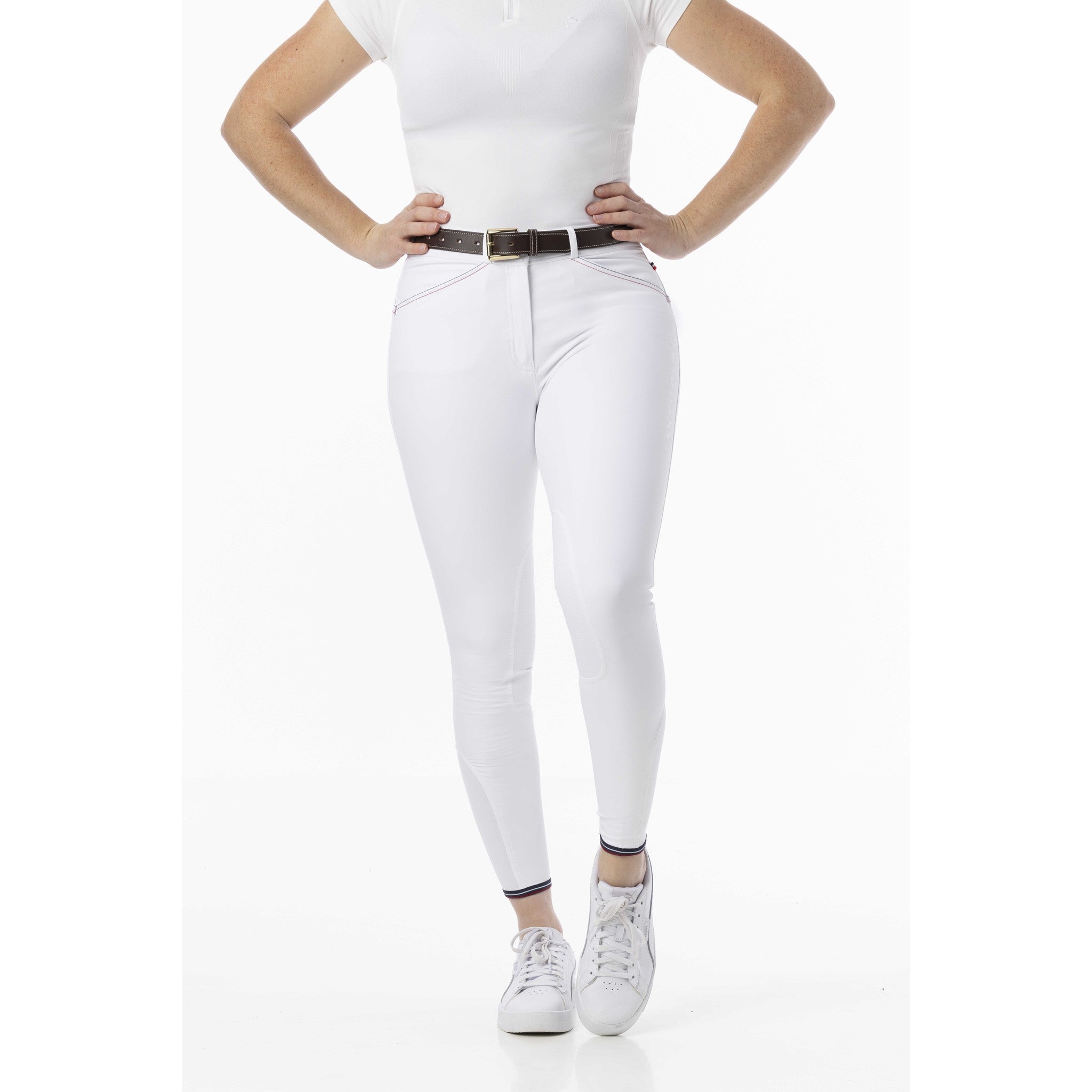 EQUITHÈME Yolande Breeches - Ladies White 979367136