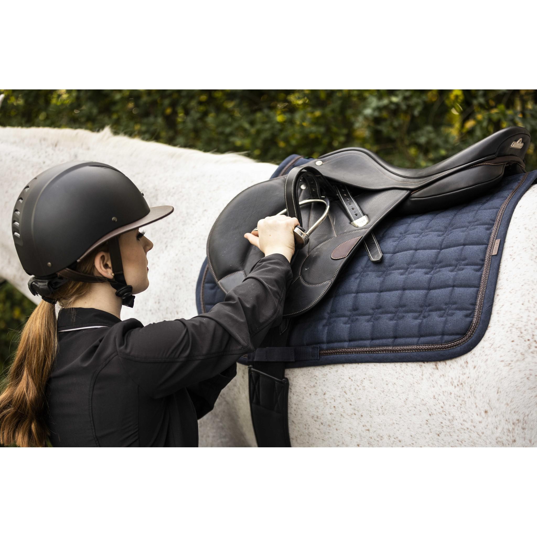 Lami-Cell Vintage saddle pad - Dressage Navy blue 220026007