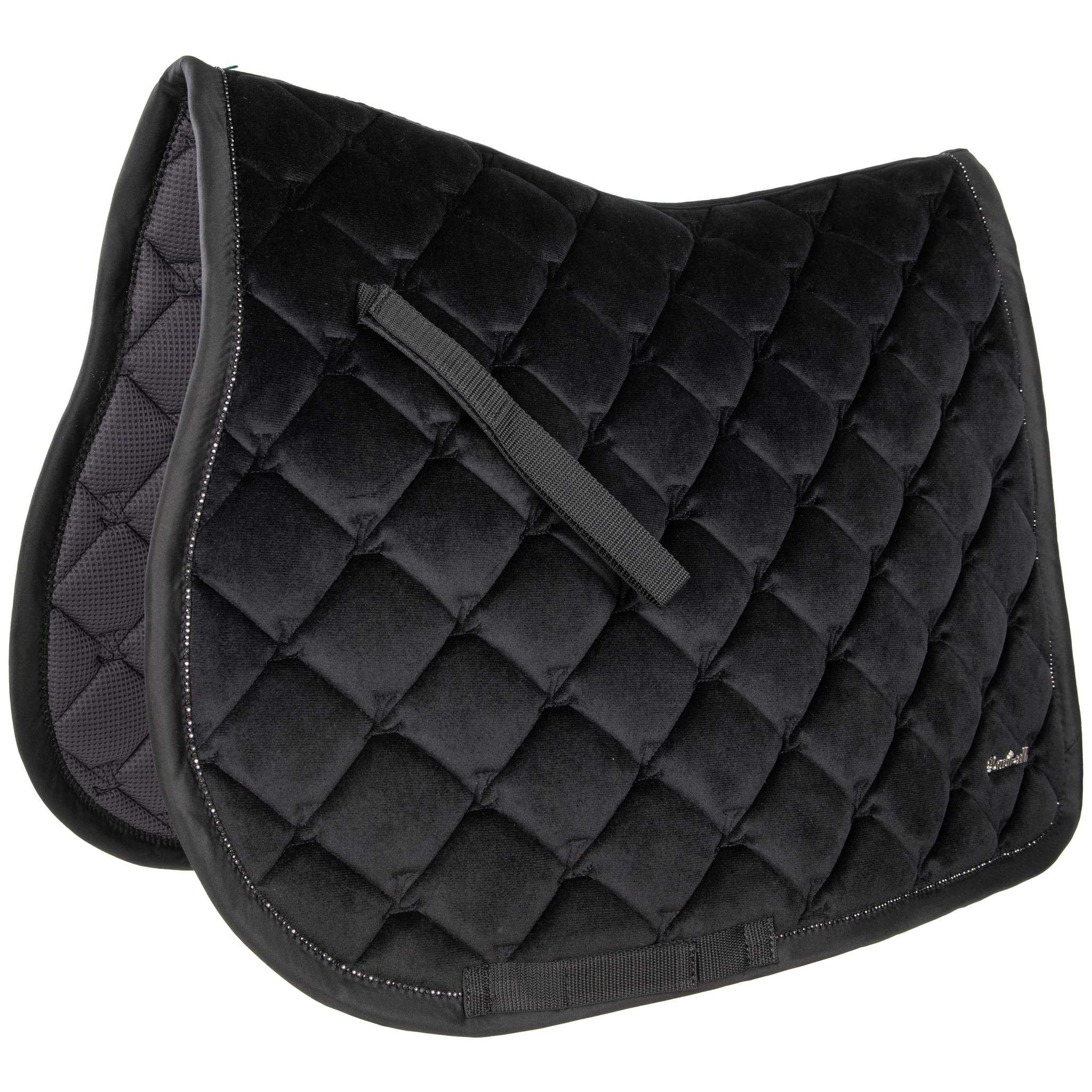 Lami-Cell Galaxy Velvet Saddle Pad - All purpose Black 220033302