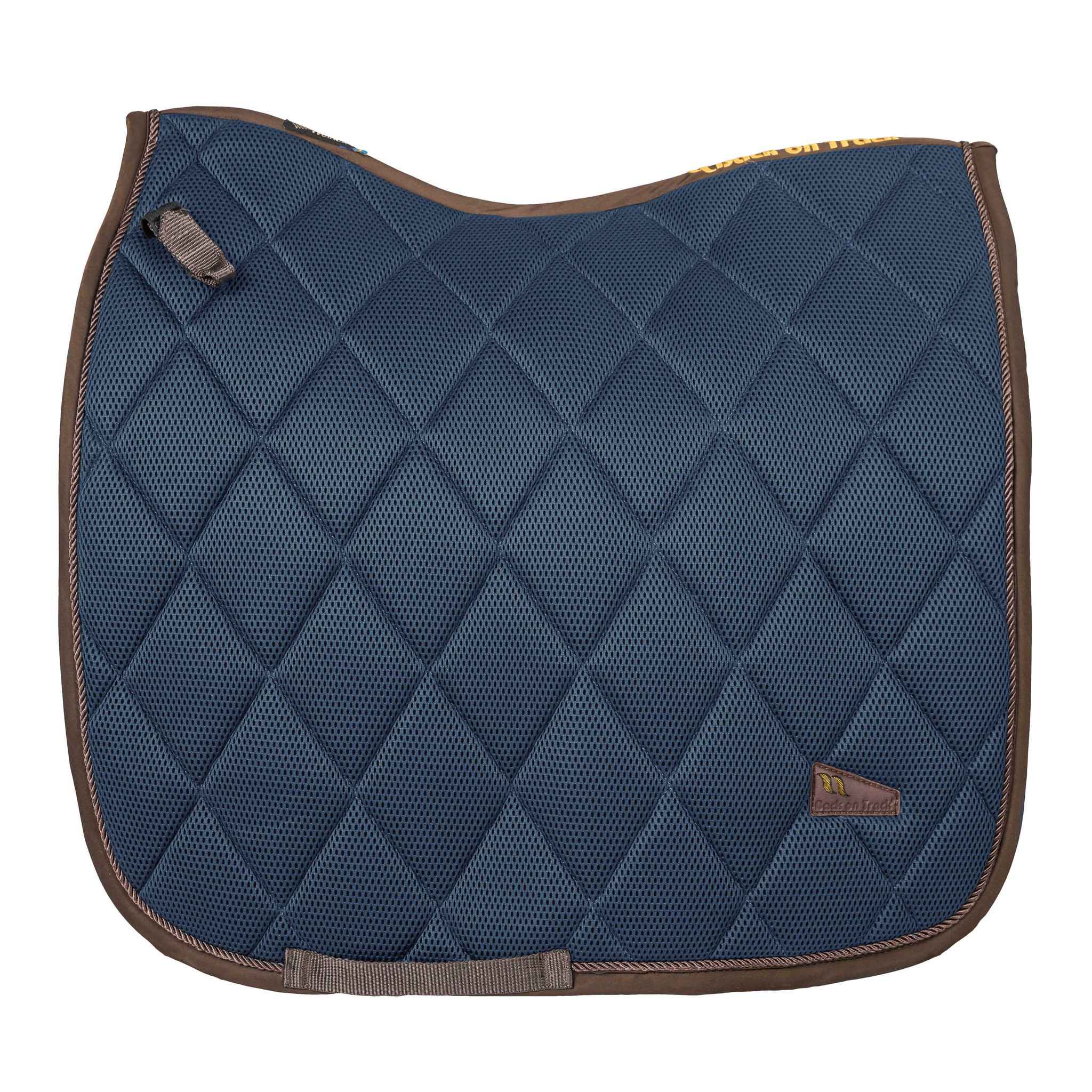 Back on Track® Haze Collection saddle pad - Dressage Black/golden pink b23529003
