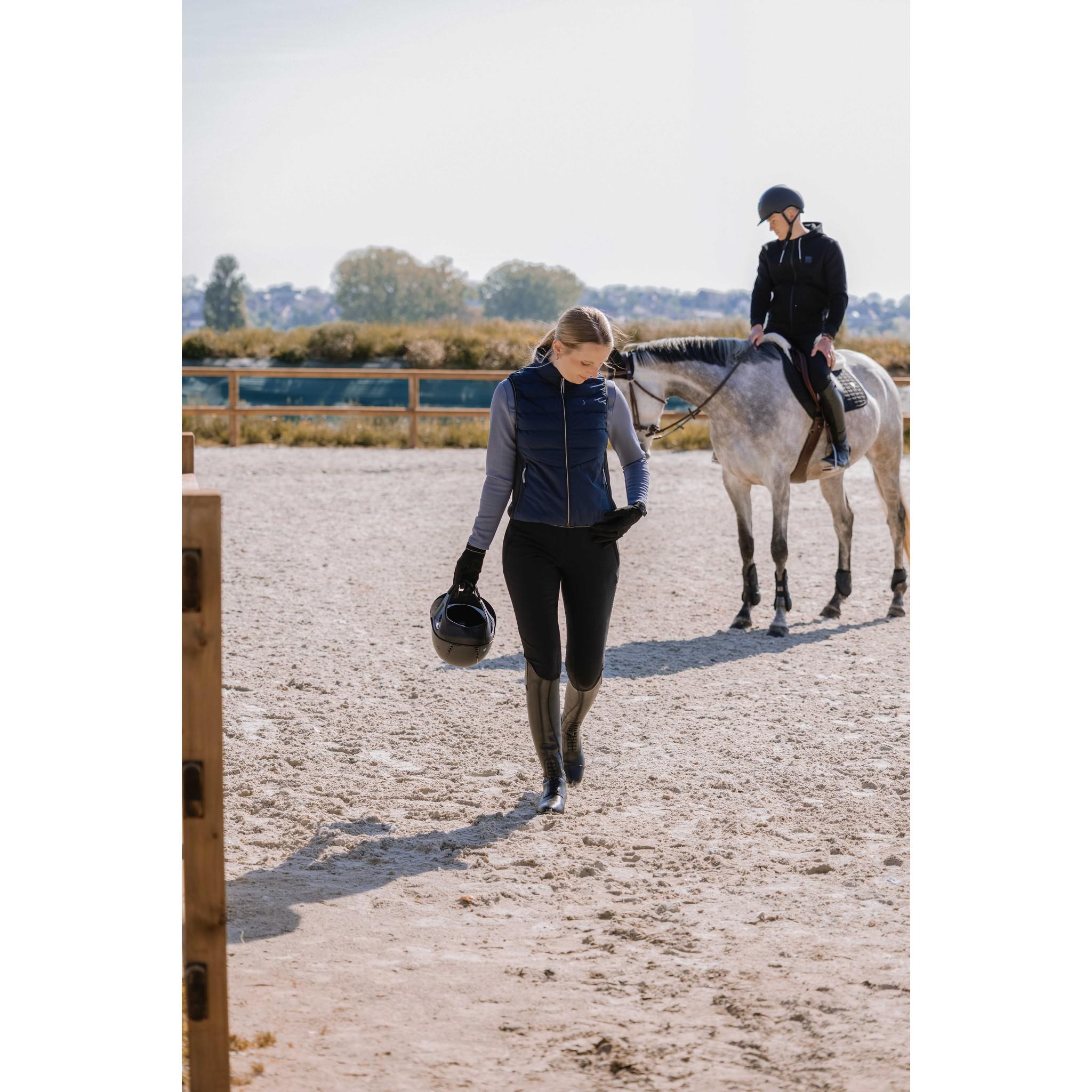 EQUITHÈME Sasha Heated Vest - Adult Navy blue 981004022