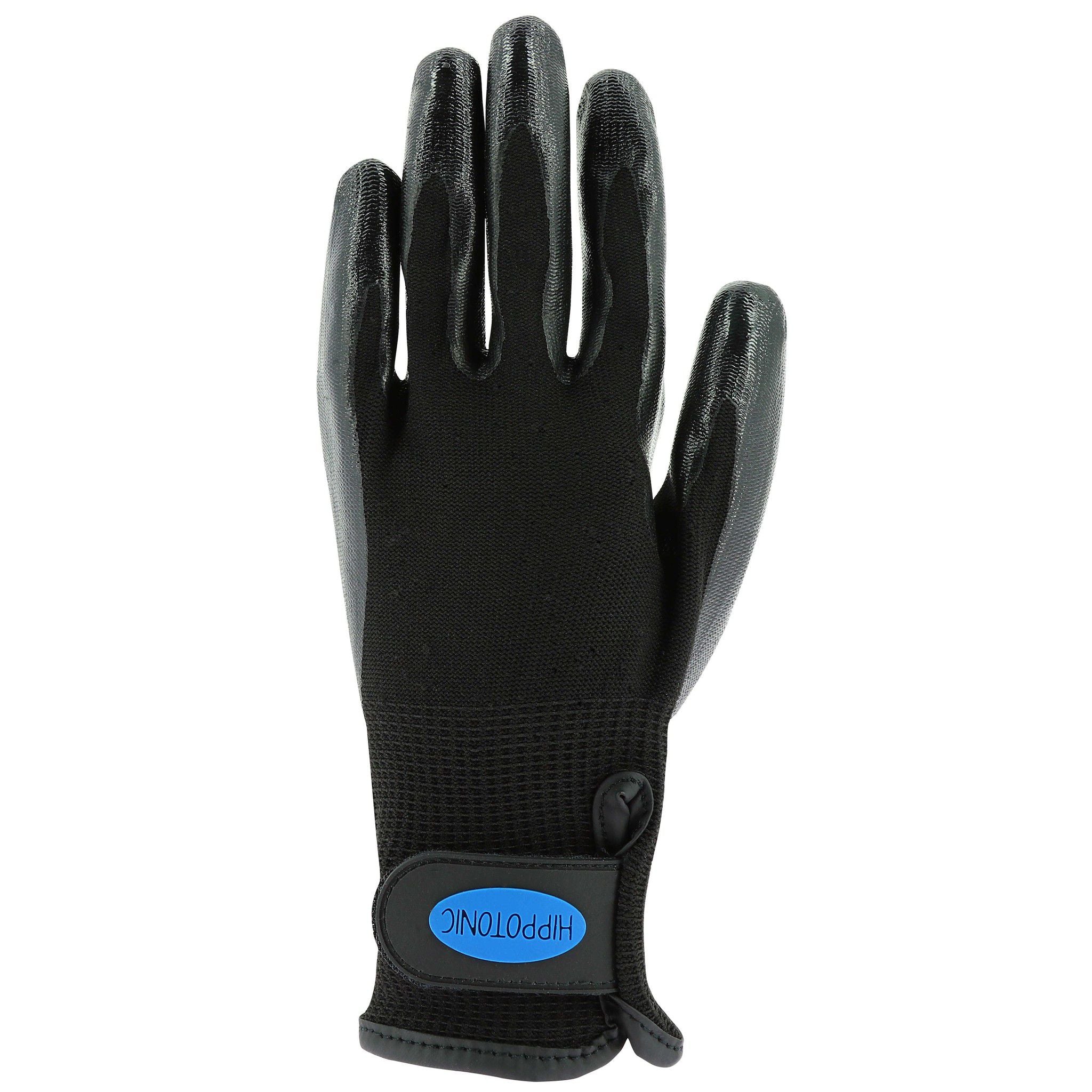 Hippo-Tonic Anti-moult Grooming glove Black 700162002