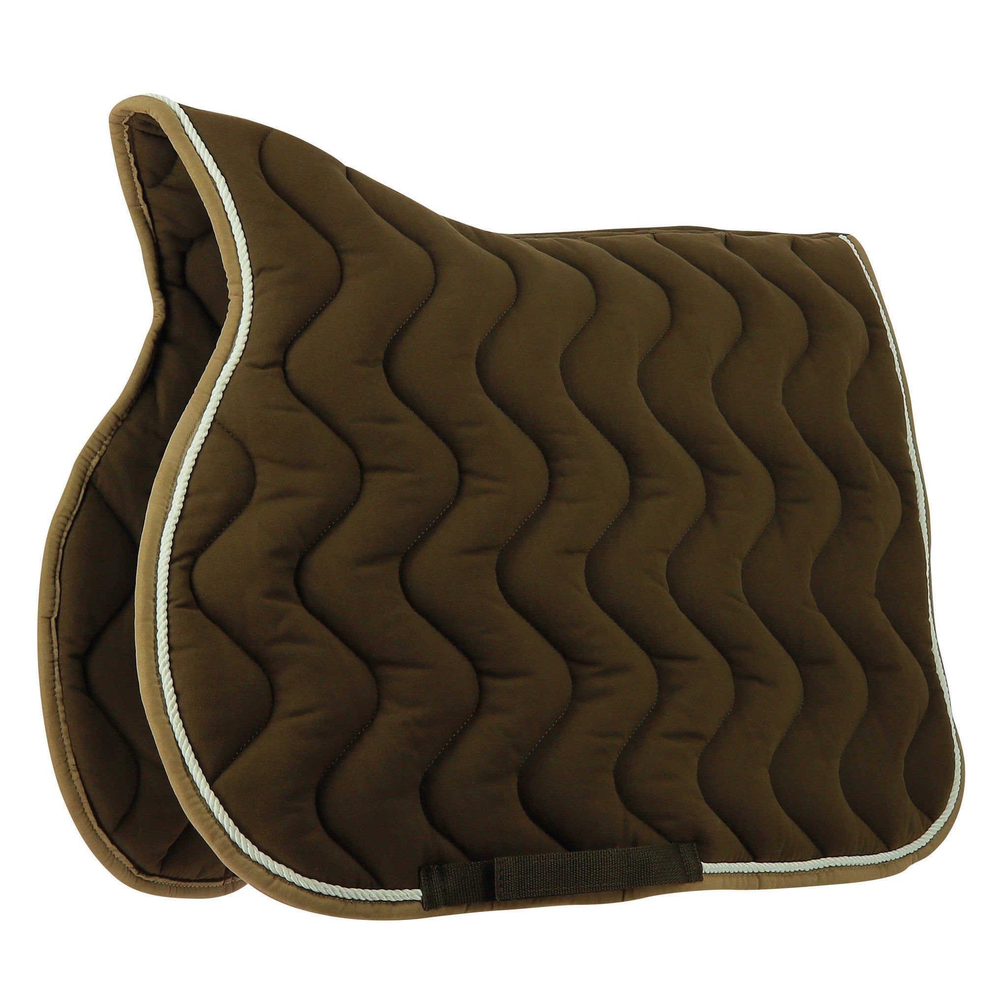 EQUITHÈME Polyfun Saddle pad - All purpose Chocolate 204450004