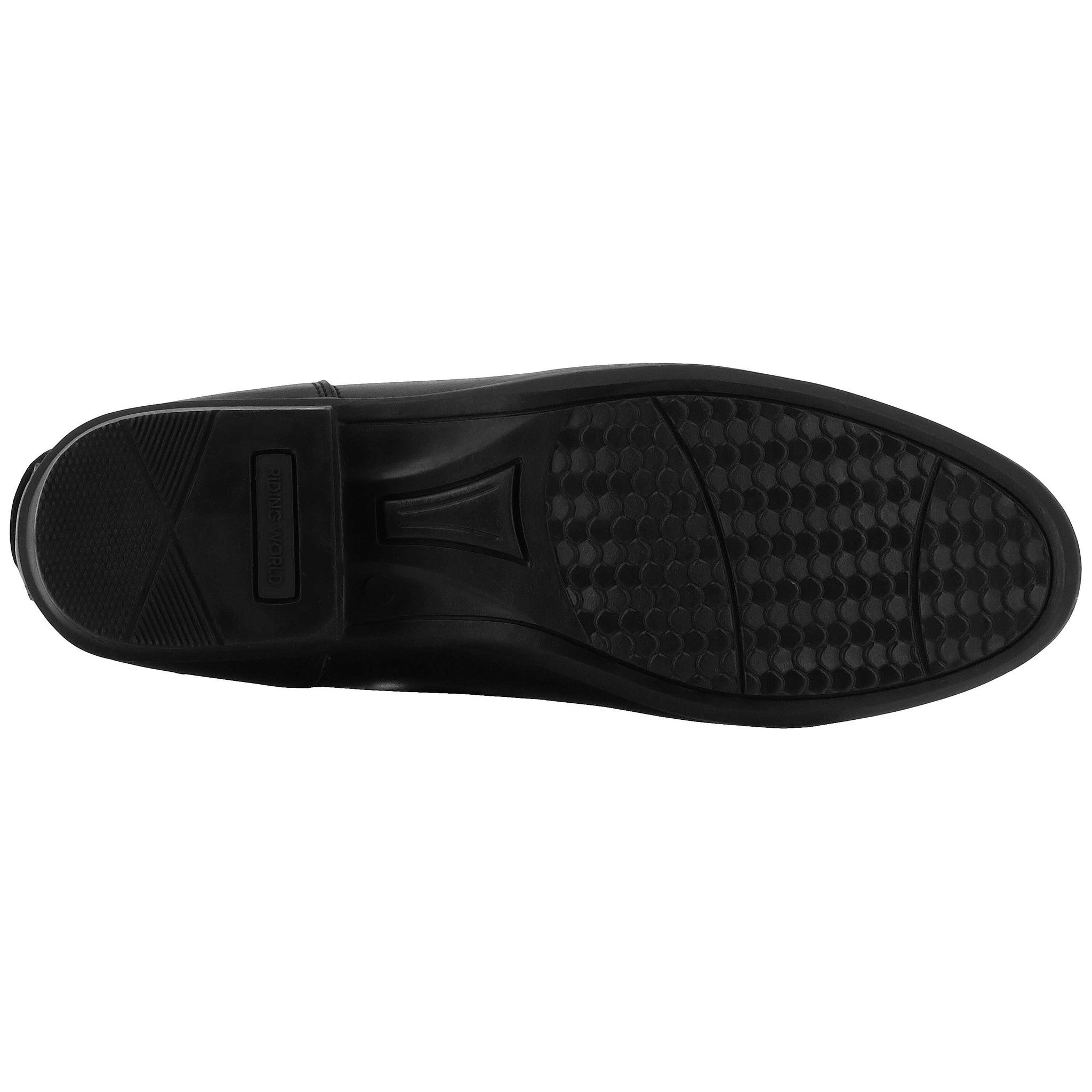 Riding World Synthetic Lace-Up Long Boots Black 918001239