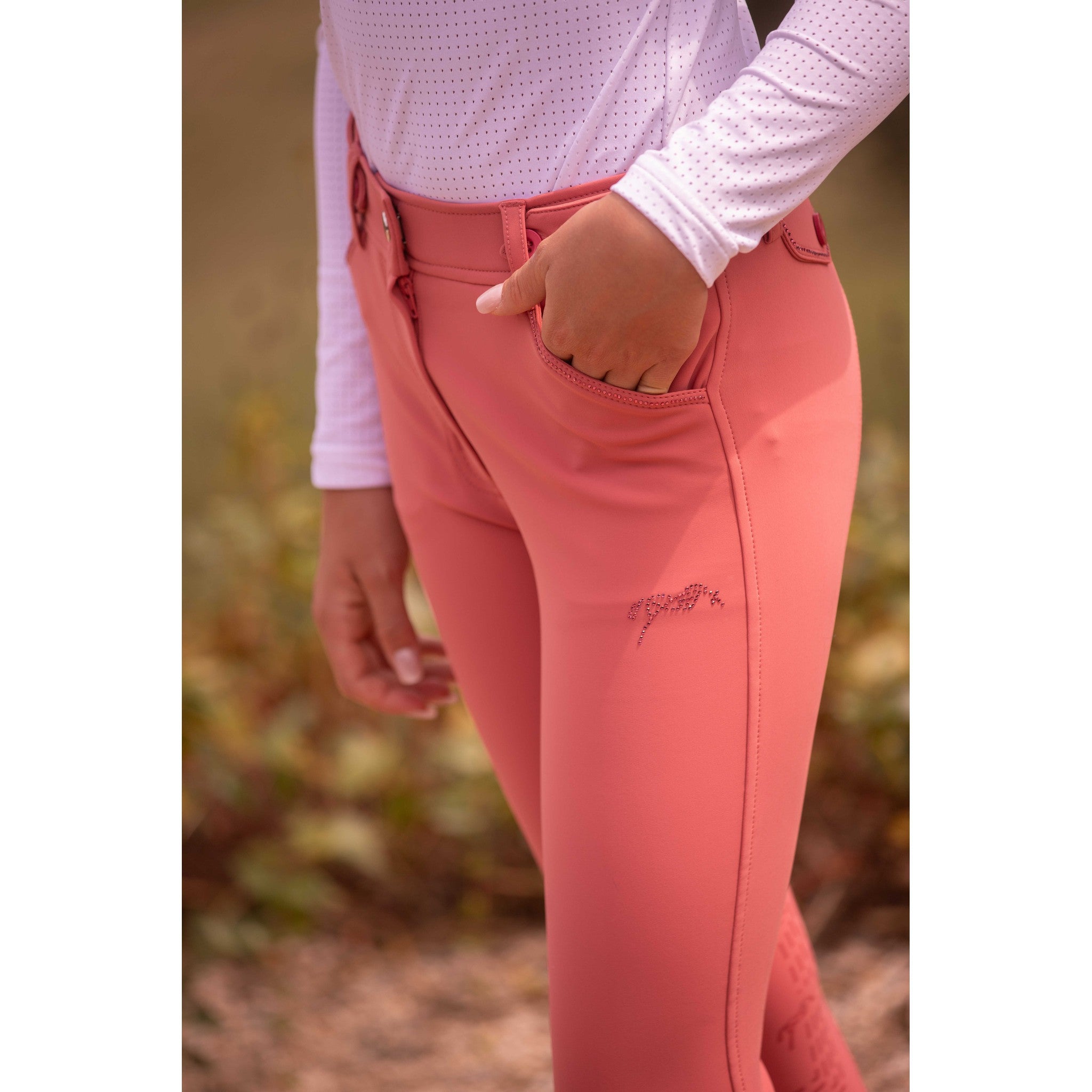Pénélope Elégance Breeches - Children Antique pink 979921006