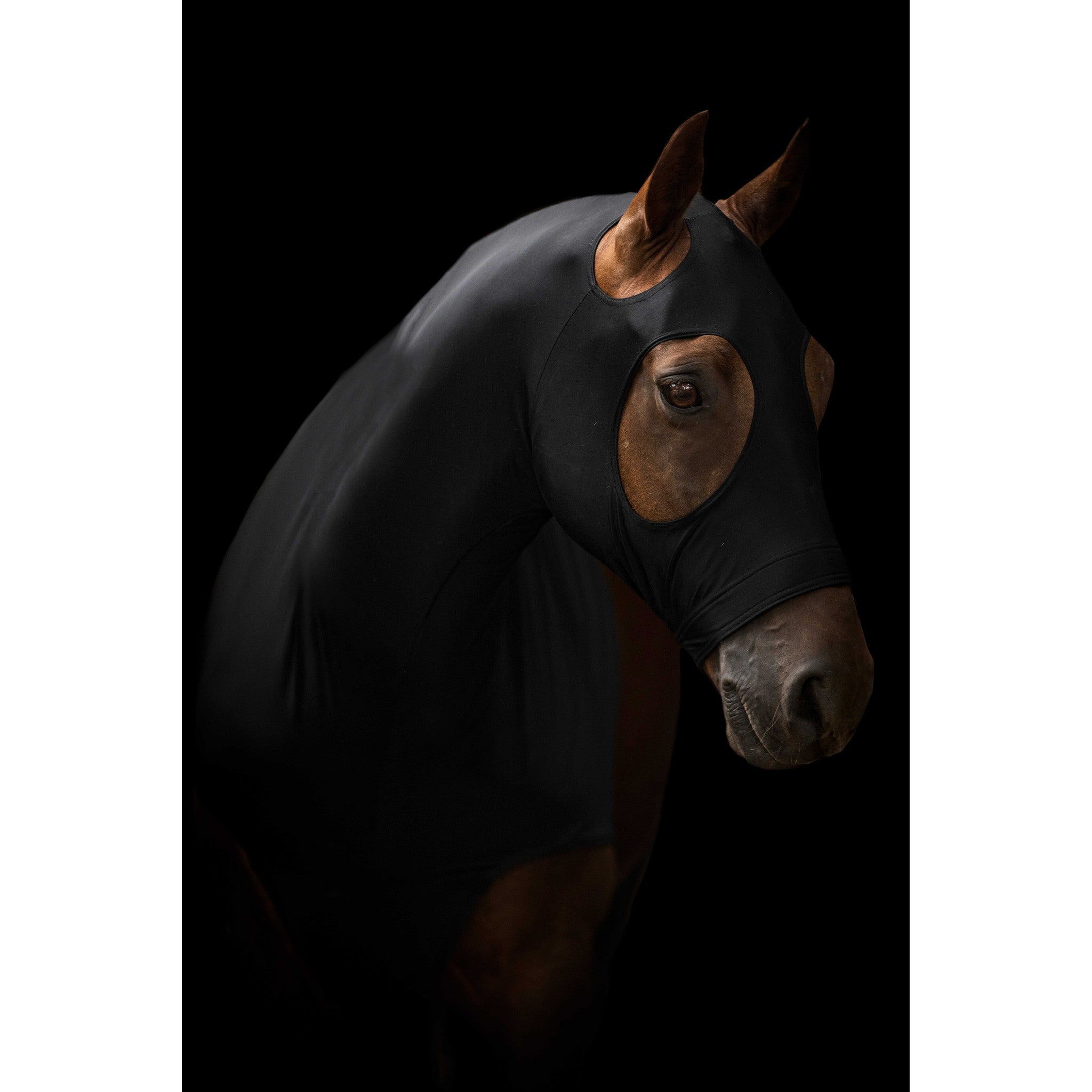 Lami-Cell Lycra Head and Neck Protection Black 400406202