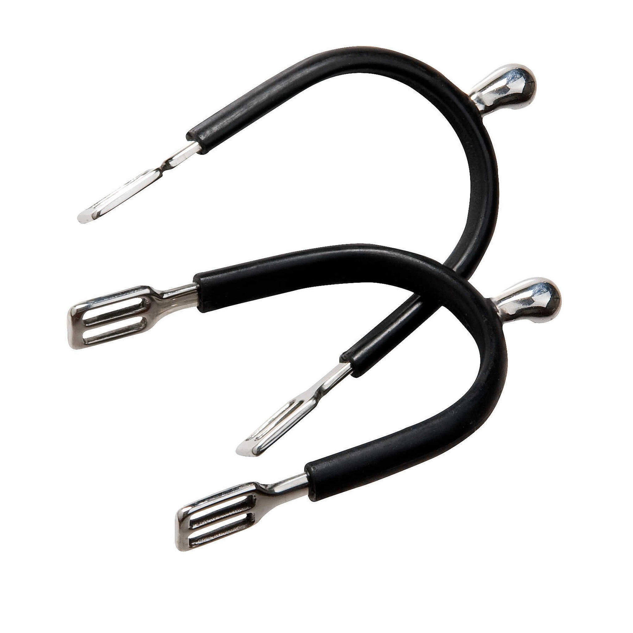 Feeling Polo rubber covered spurs, stainless steel 920682015