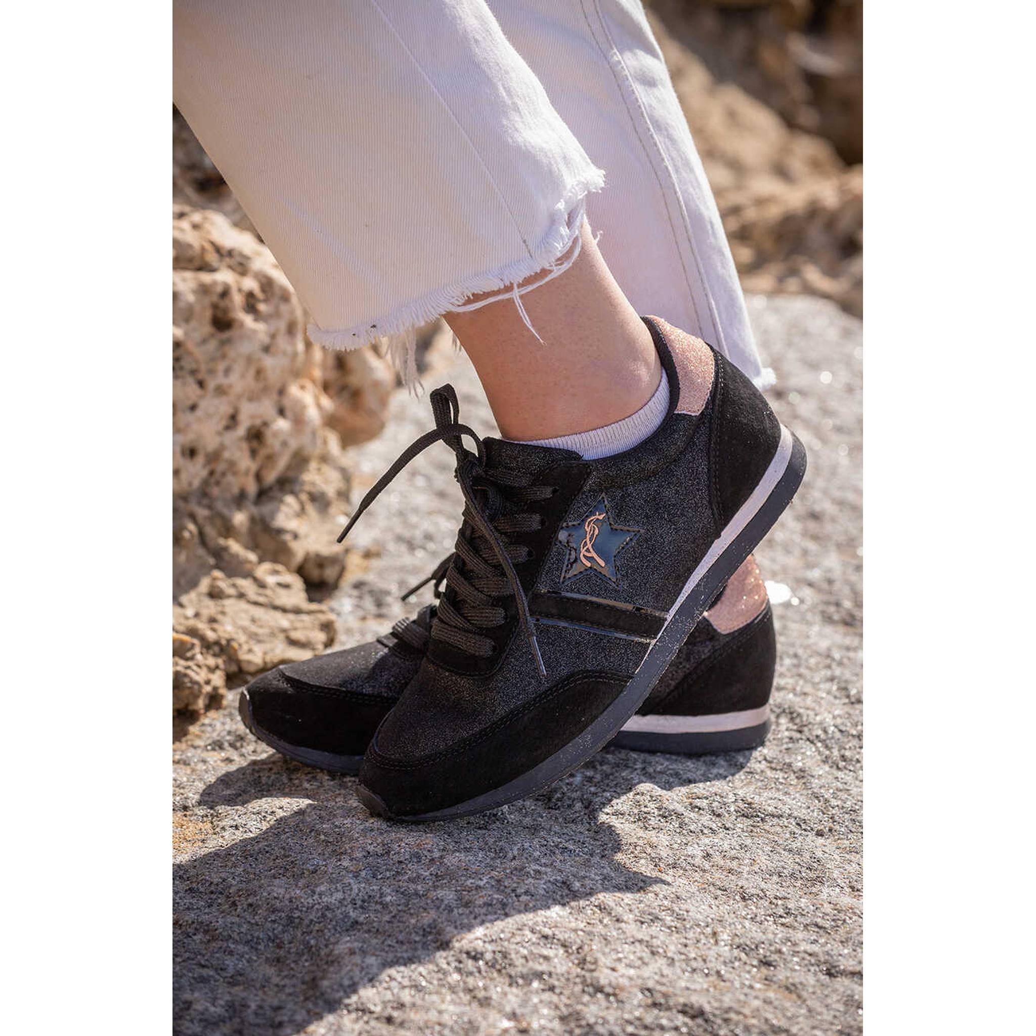 Penelope Saturne Sneakers Black/golden pink - 850001237_ambi_1