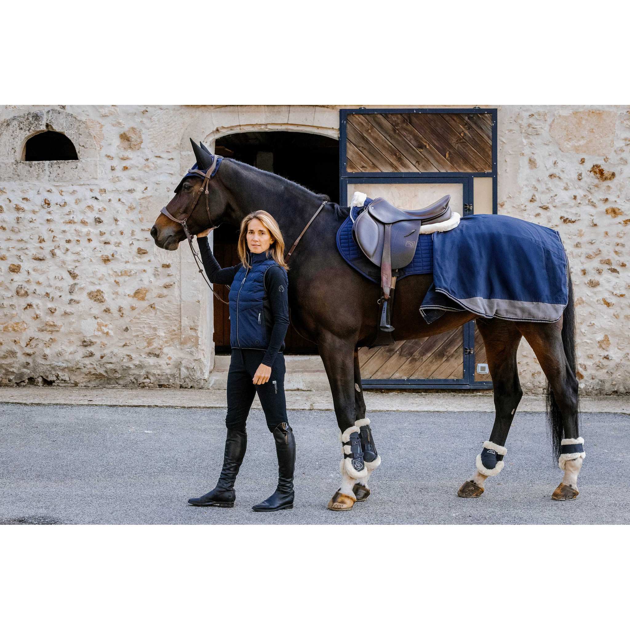 EQUITHÈME Sasha Heated Vest - Adult Navy blue 981004022