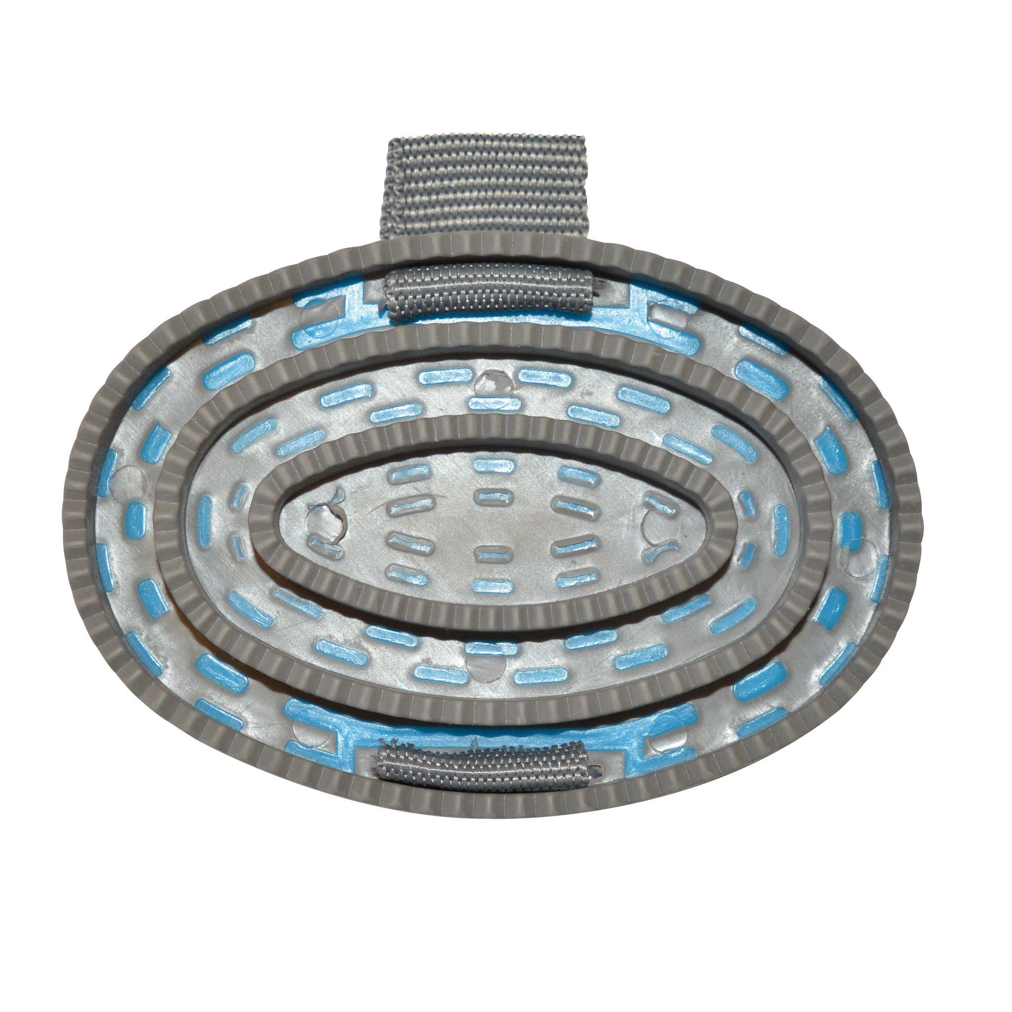 Hippo-Tonic Antimicrobien large curry comb Blue/grey 700666006