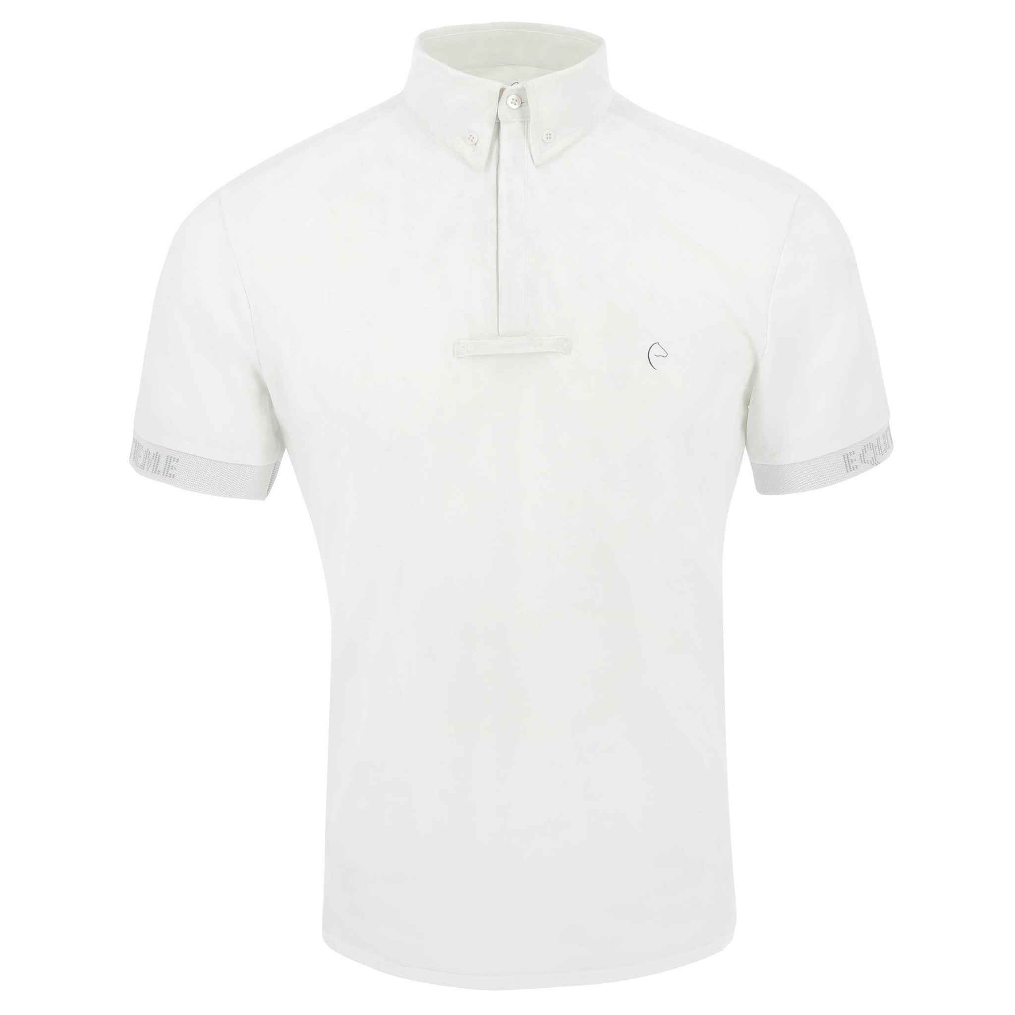 EQUITHÈME Wellington Compétition Polo-Shirt - Men White 962063013
